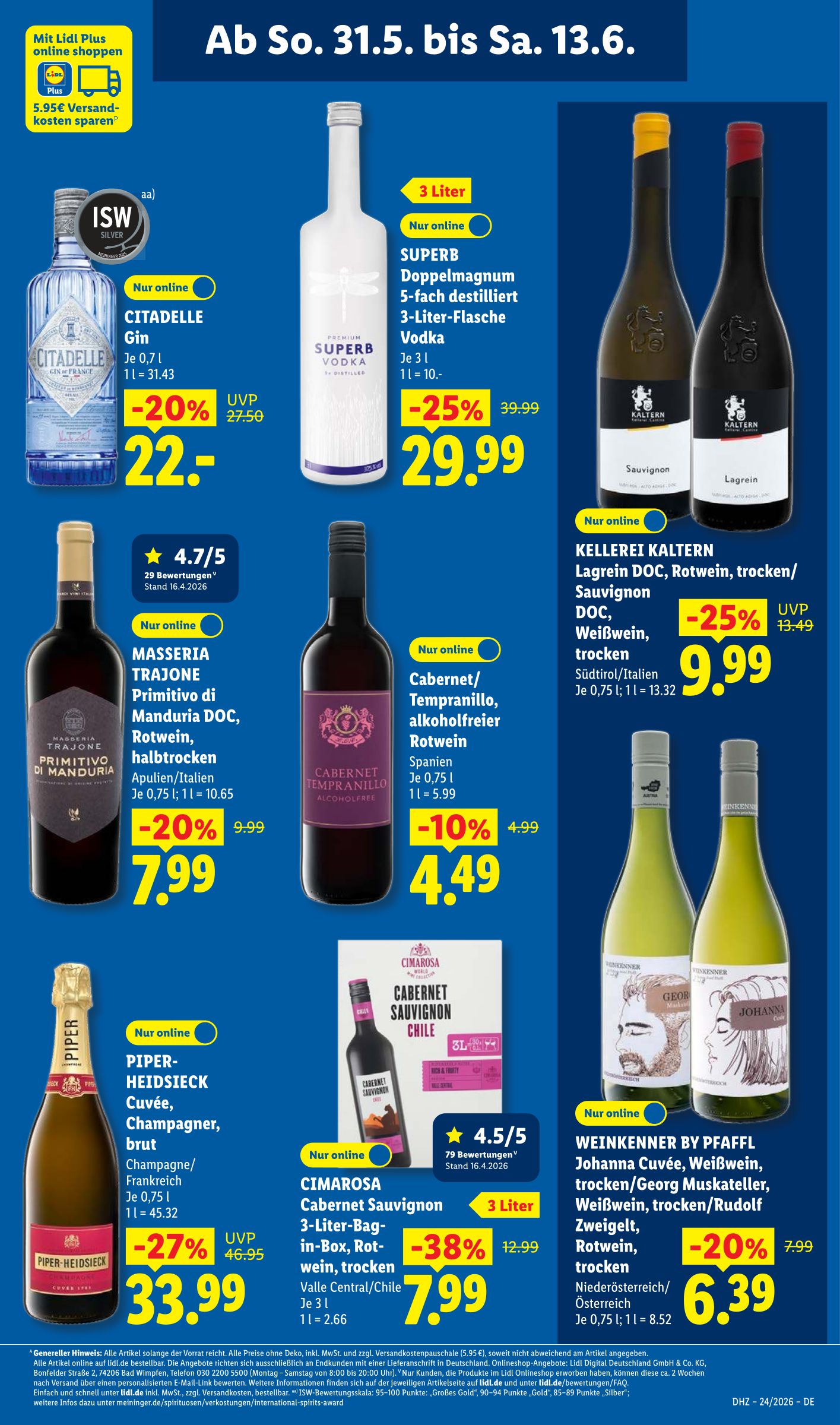 lidl - Lidl Prospekt nächste Woche – von Montag 08.06.2026 bis Samstag 13.06.2026 - page: 33
