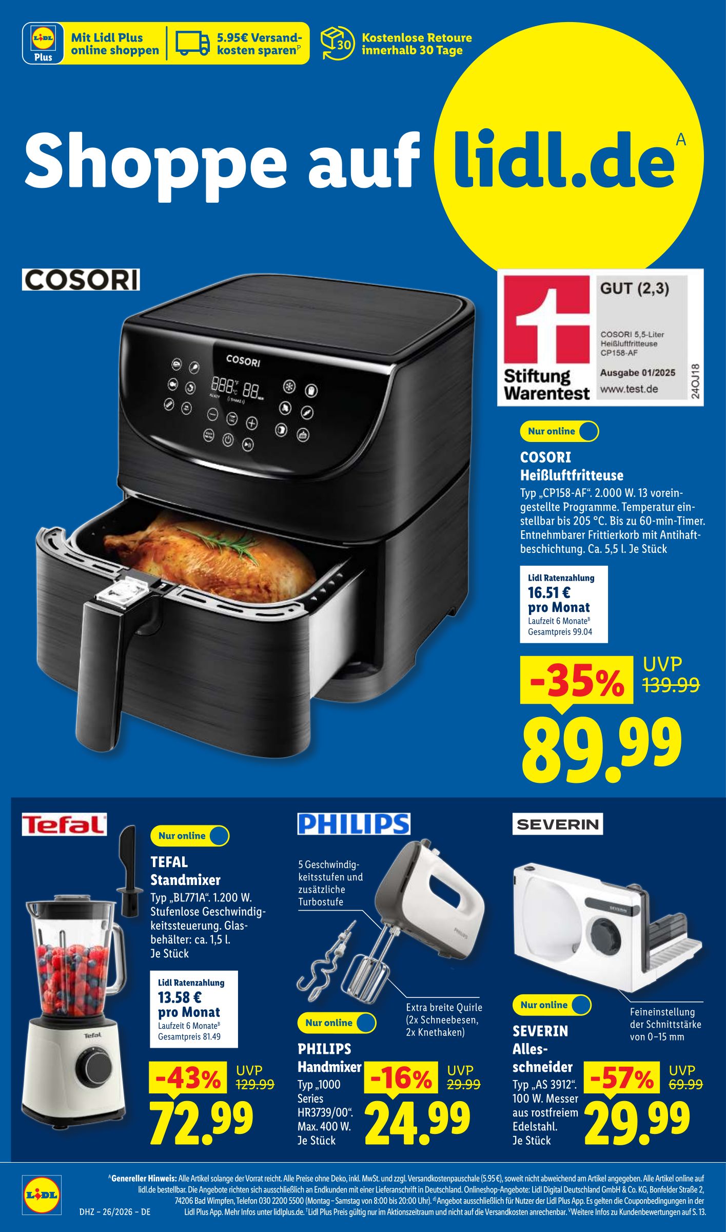 lidl - Lidl - Angebot der Woche Prospekt nächste Woche – von Montag 22.06.2026 bis Samstag 27.06.2026 - page: 2