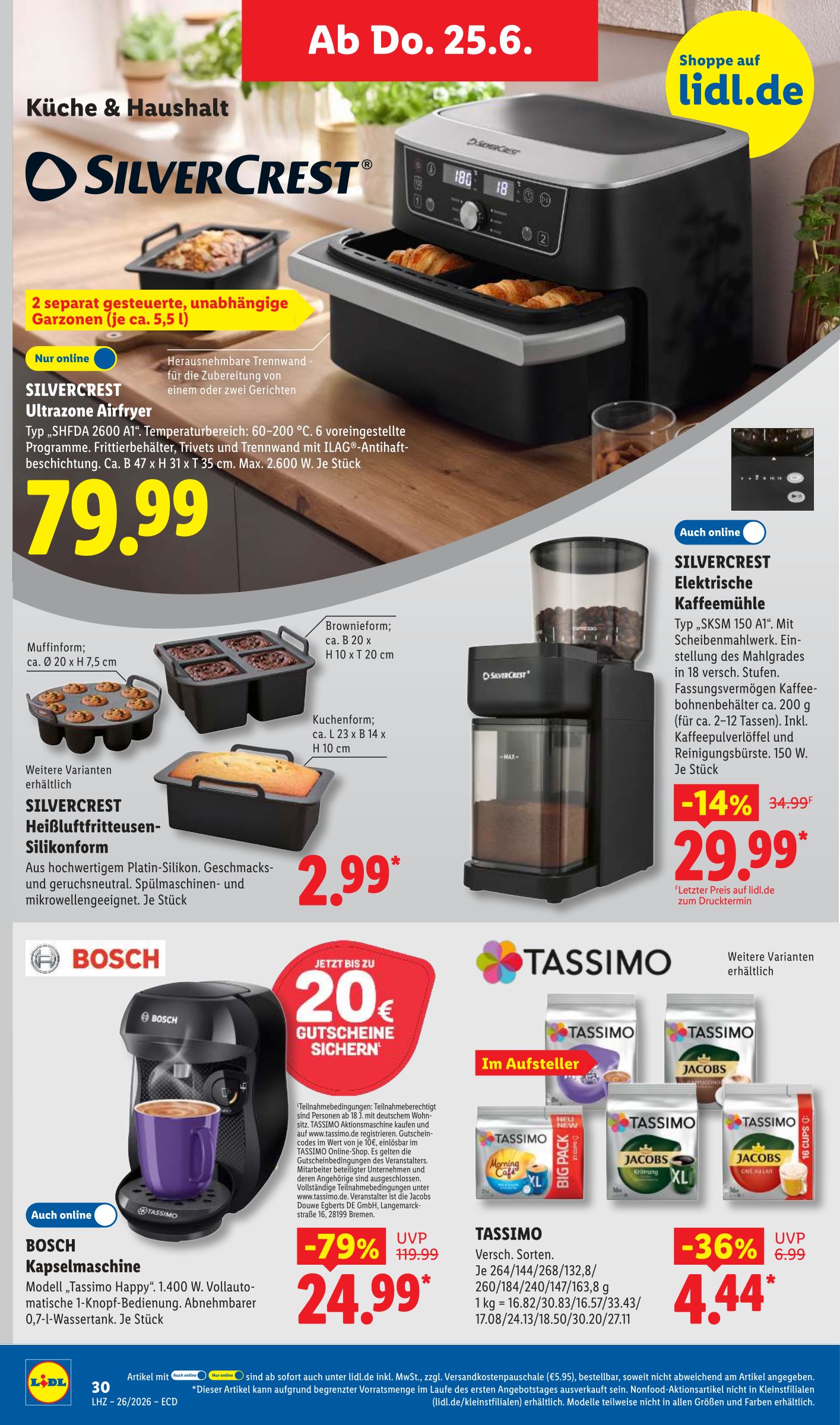lidl - Lidl - Angebot der Woche Prospekt nächste Woche – von Montag 22.06.2026 bis Samstag 27.06.2026 - page: 30