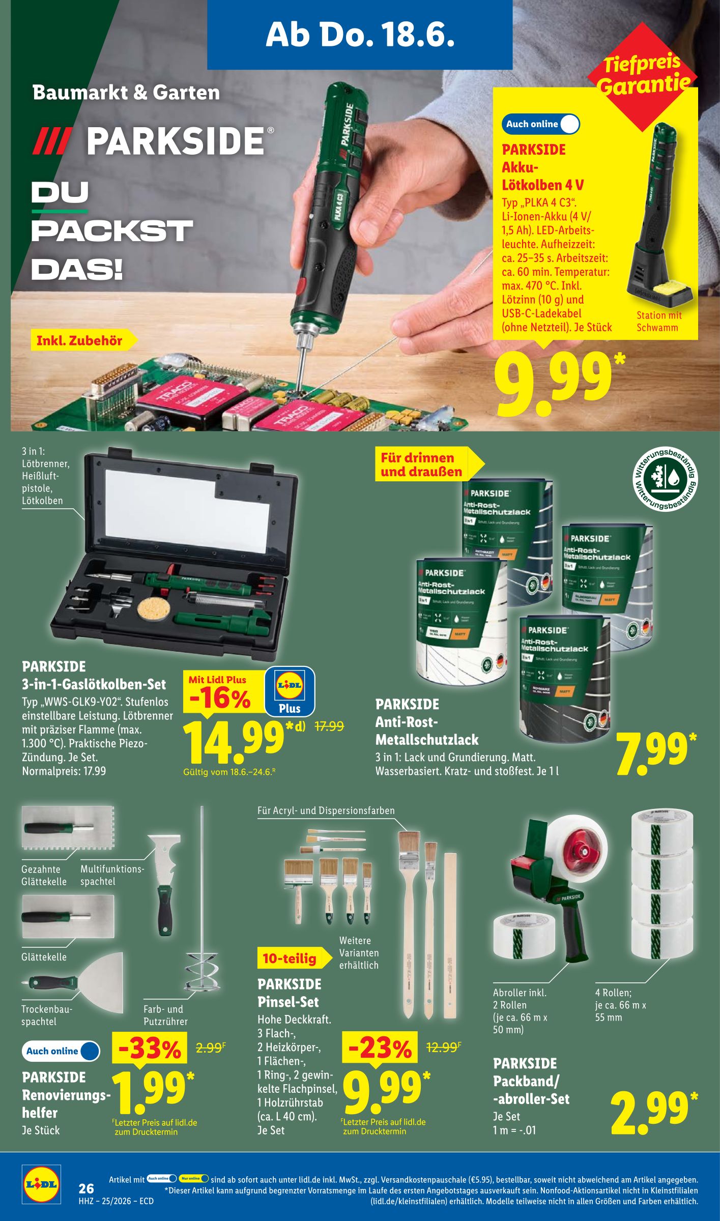 lidl - Lidl Prospekt nächste Woche – von Montag 15.06.2026 bis Samstag 20.06.2026 - page: 46
