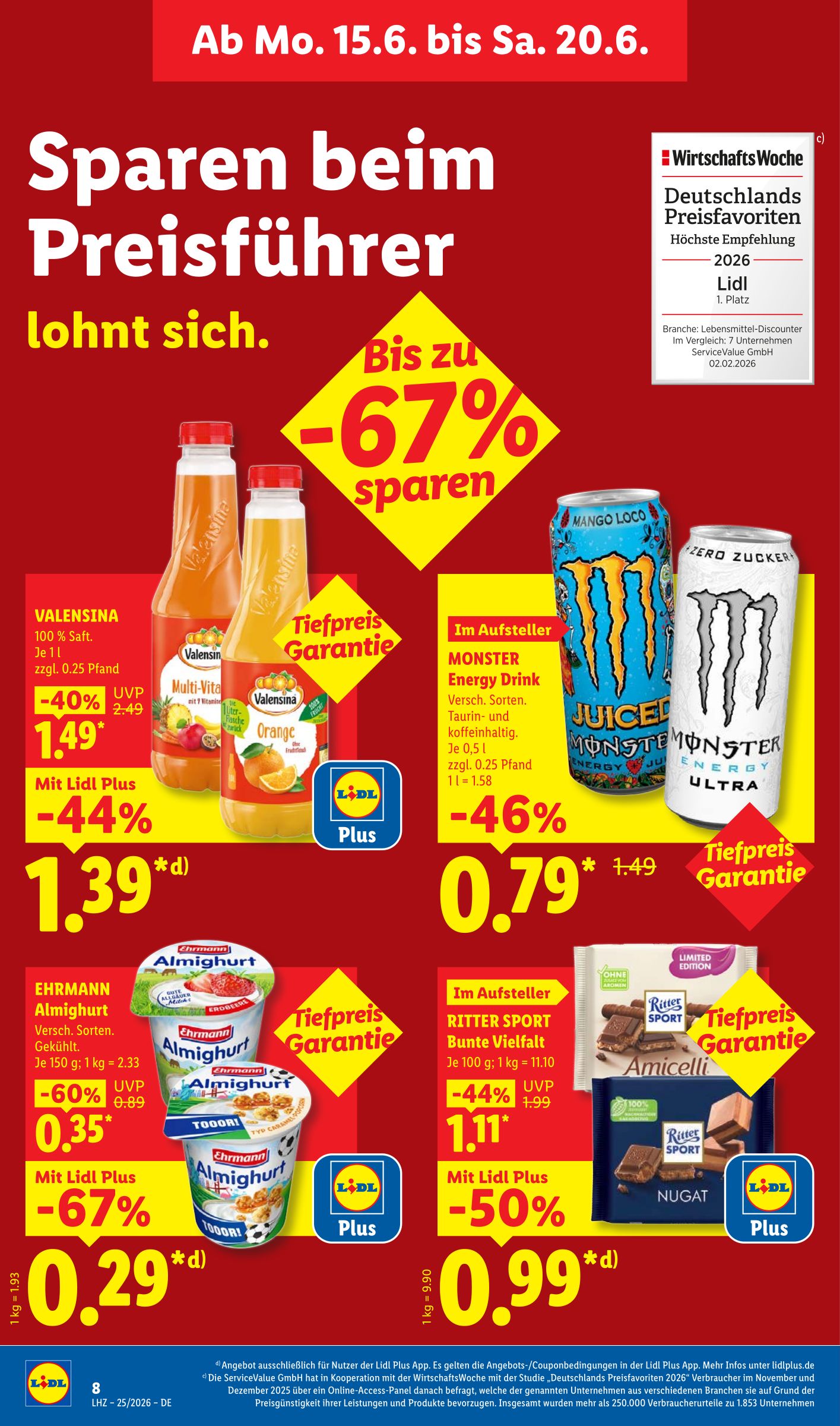 lidl - Lidl Prospekt nächste Woche – von Montag 15.06.2026 bis Samstag 20.06.2026 - page: 18