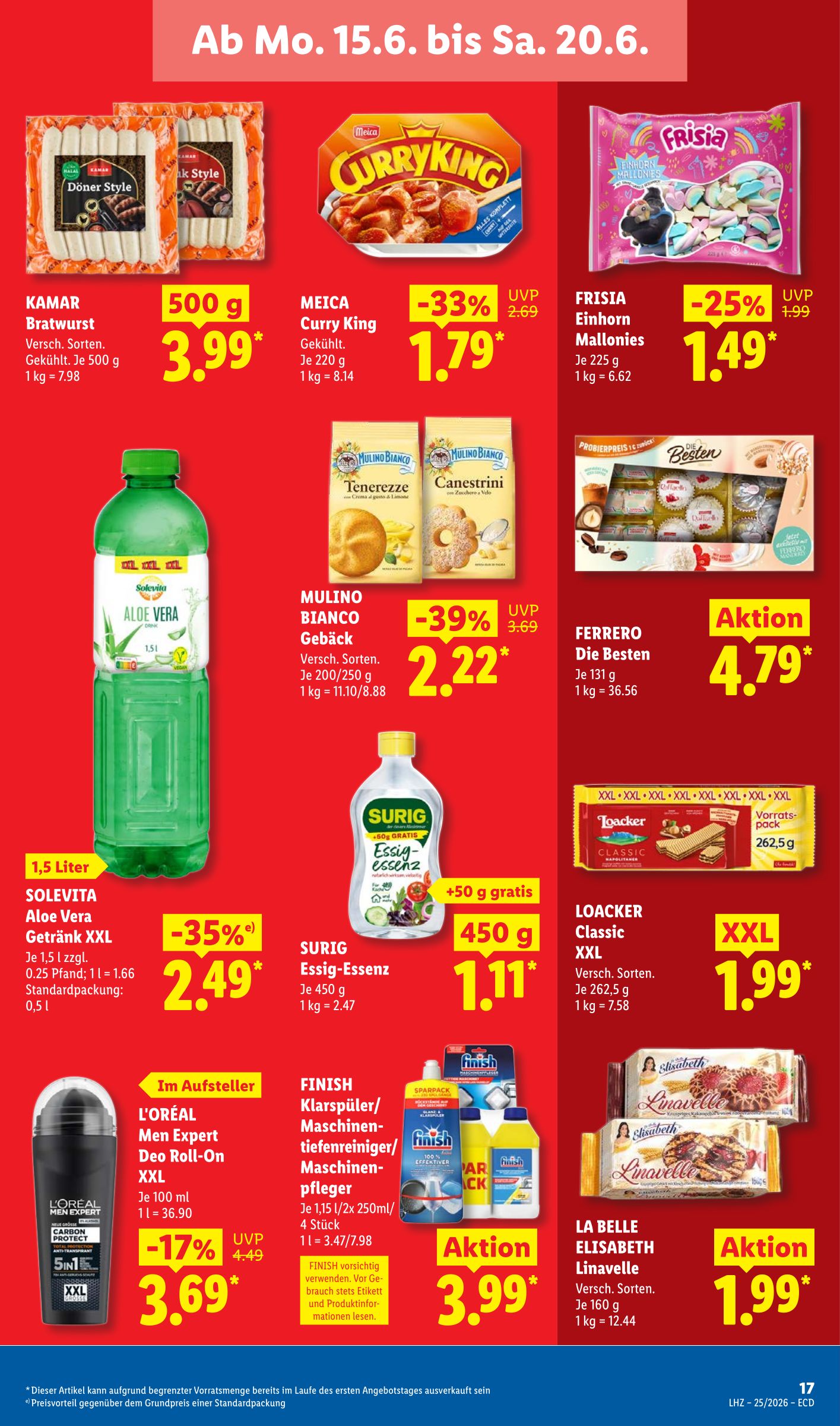 lidl - Lidl Prospekt nächste Woche – von Montag 15.06.2026 bis Samstag 20.06.2026 - page: 23