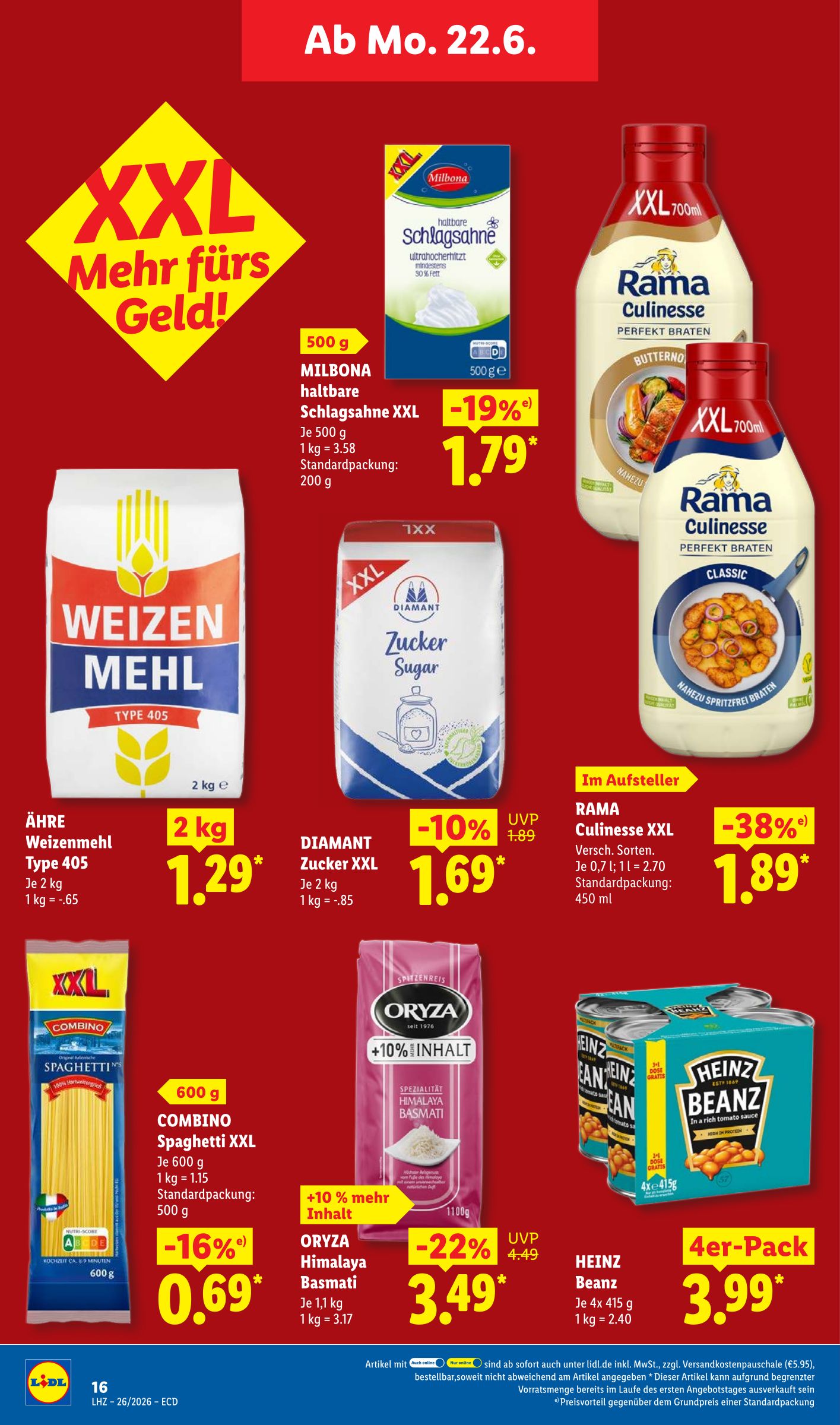 lidl - Lidl Prospekt nächste Woche – von Montag 22.06.2026 bis Samstag 27.06.2026 - page: 22