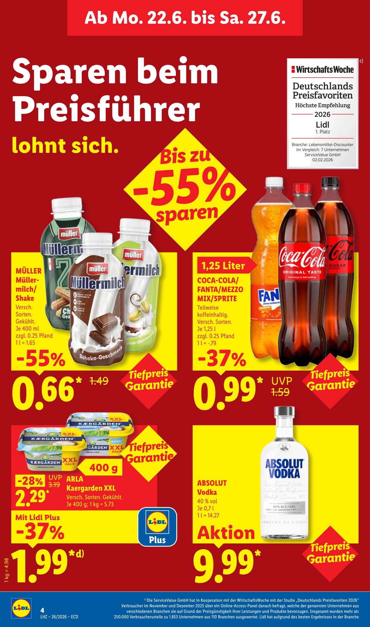 lidl - Lidl Prospekt nächste Woche – von Montag 22.06.2026 bis Samstag 27.06.2026 - page: 14