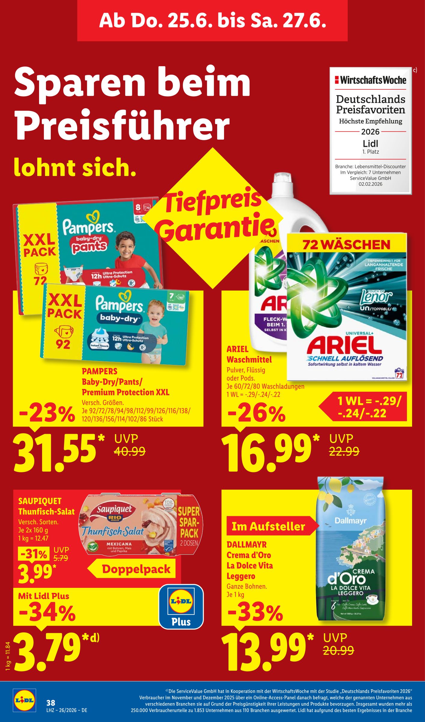 lidl - Lidl Prospekt nächste Woche – von Montag 22.06.2026 bis Samstag 27.06.2026 - page: 62