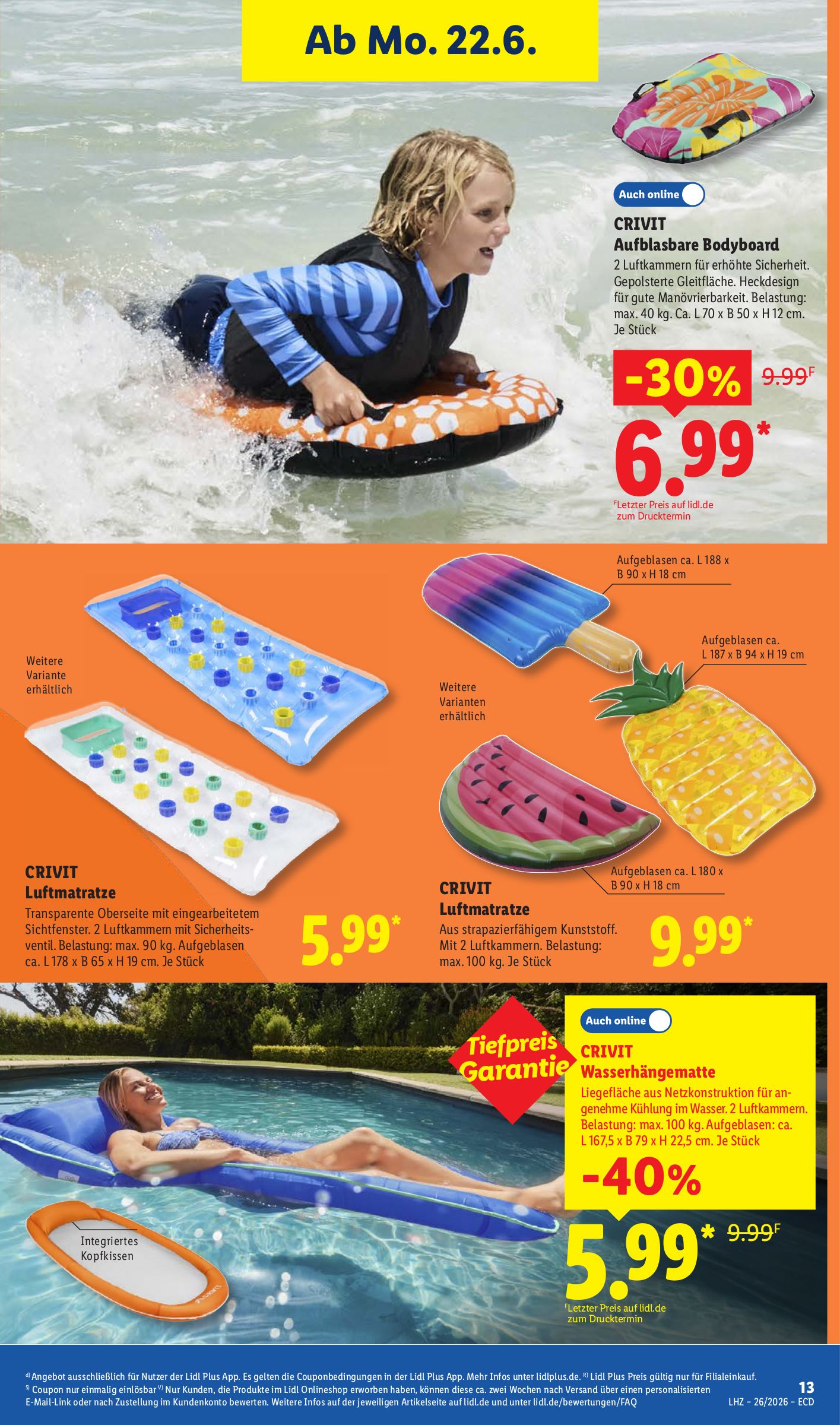 lidl - Lidl XXL Prospekt nächste Woche – von Montag 22.06.2026 bis Samstag 27.06.2026 - page: 31