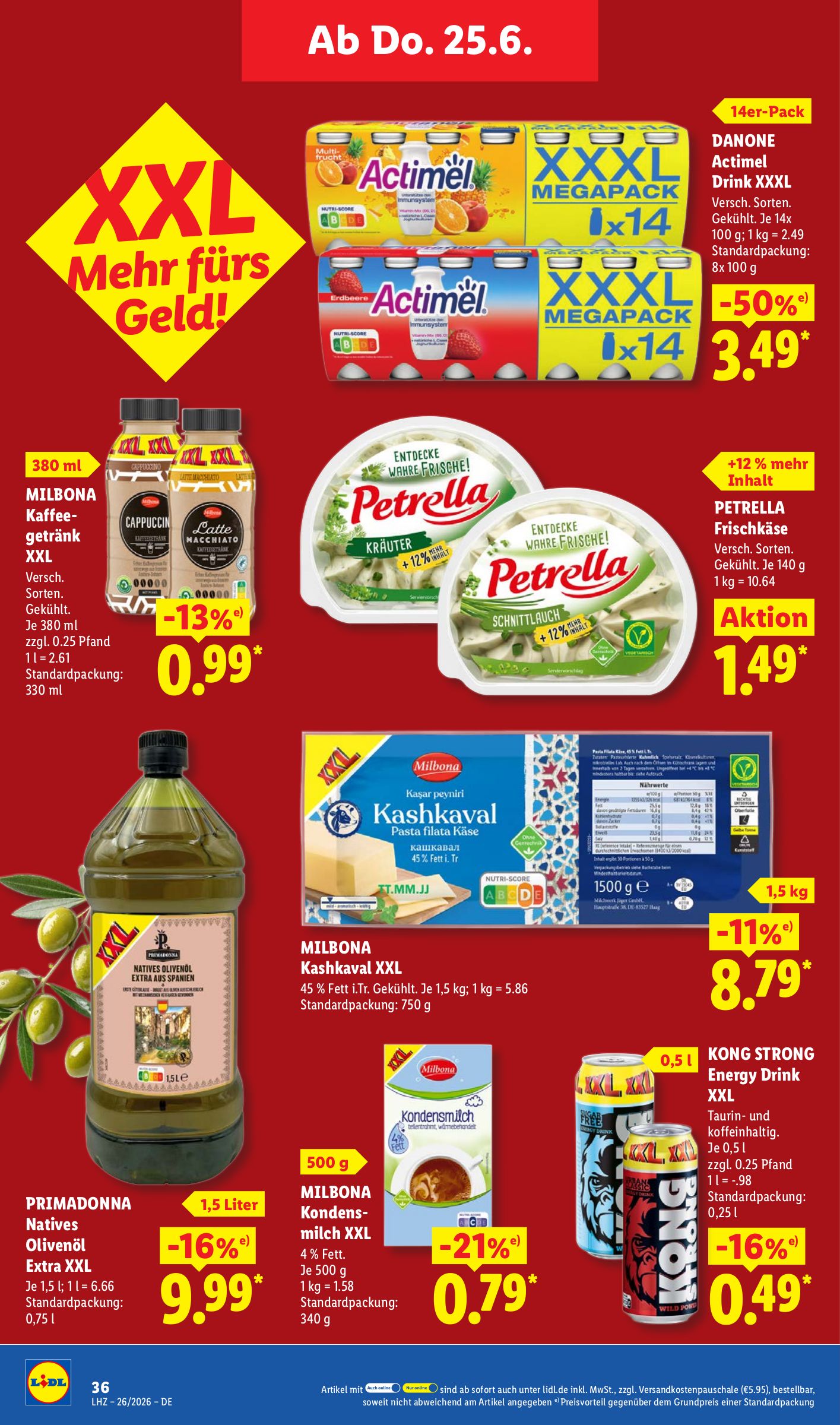lidl - Lidl XXL Prospekt nächste Woche – von Montag 22.06.2026 bis Samstag 27.06.2026 - page: 58
