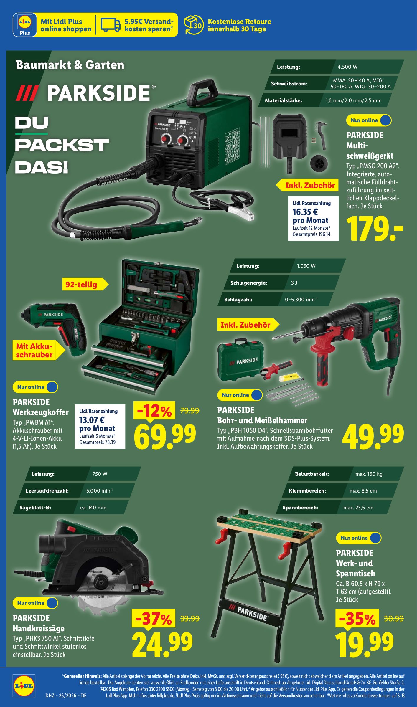 lidl - Lidl XXL Prospekt nächste Woche – von Montag 22.06.2026 bis Samstag 27.06.2026 - page: 44