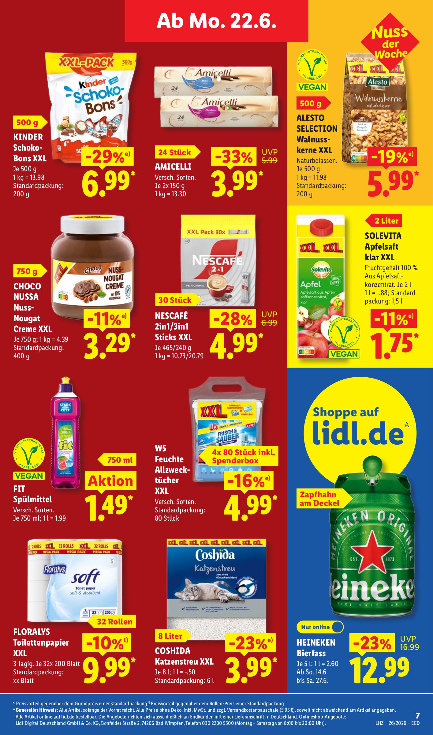 lidl - Lidl XXL Prospekt nächste Woche – von Montag 22.06.2026 bis Samstag 27.06.2026 - page: 23
