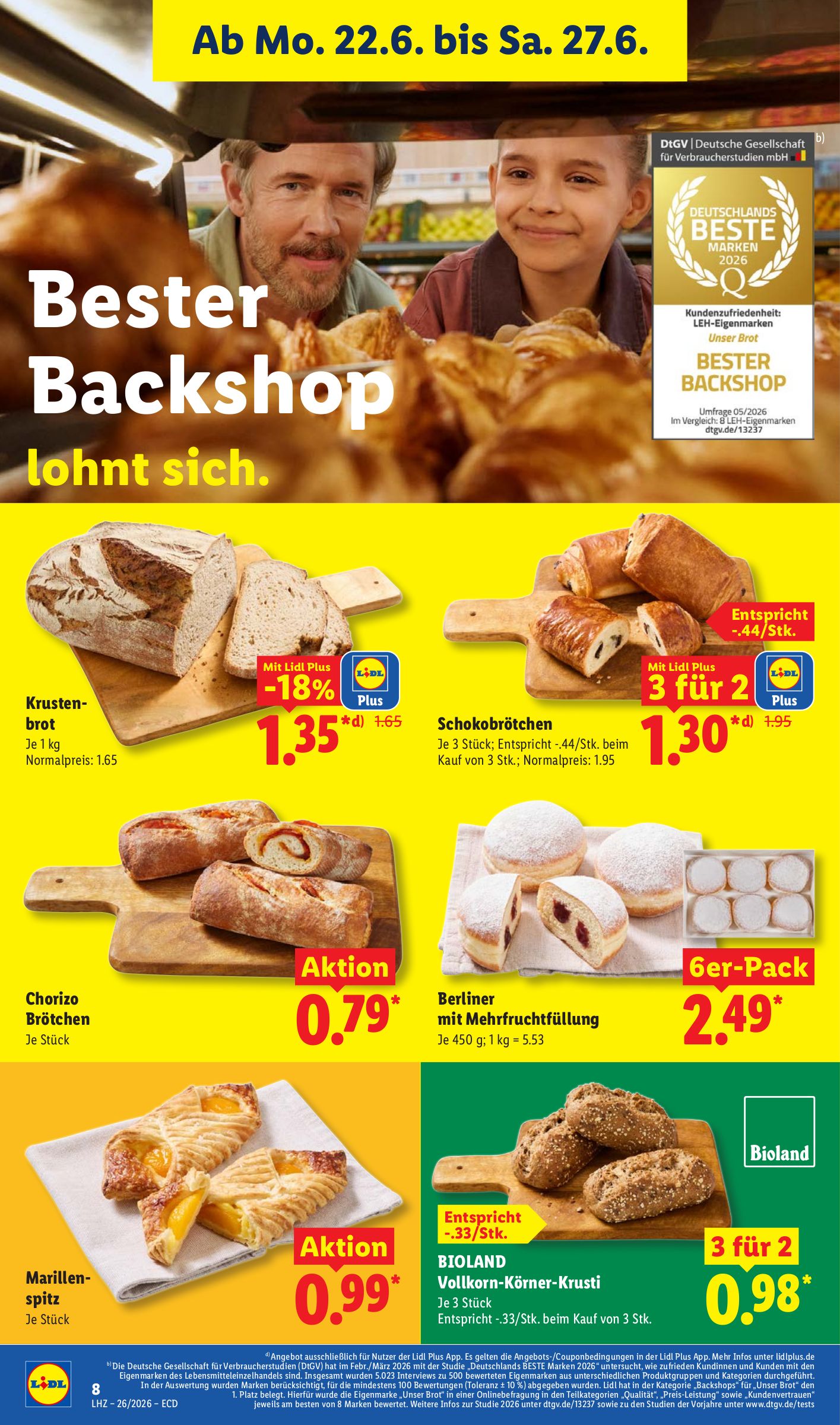 lidl - Lidl XXL Prospekt nächste Woche – von Montag 22.06.2026 bis Samstag 27.06.2026 - page: 12