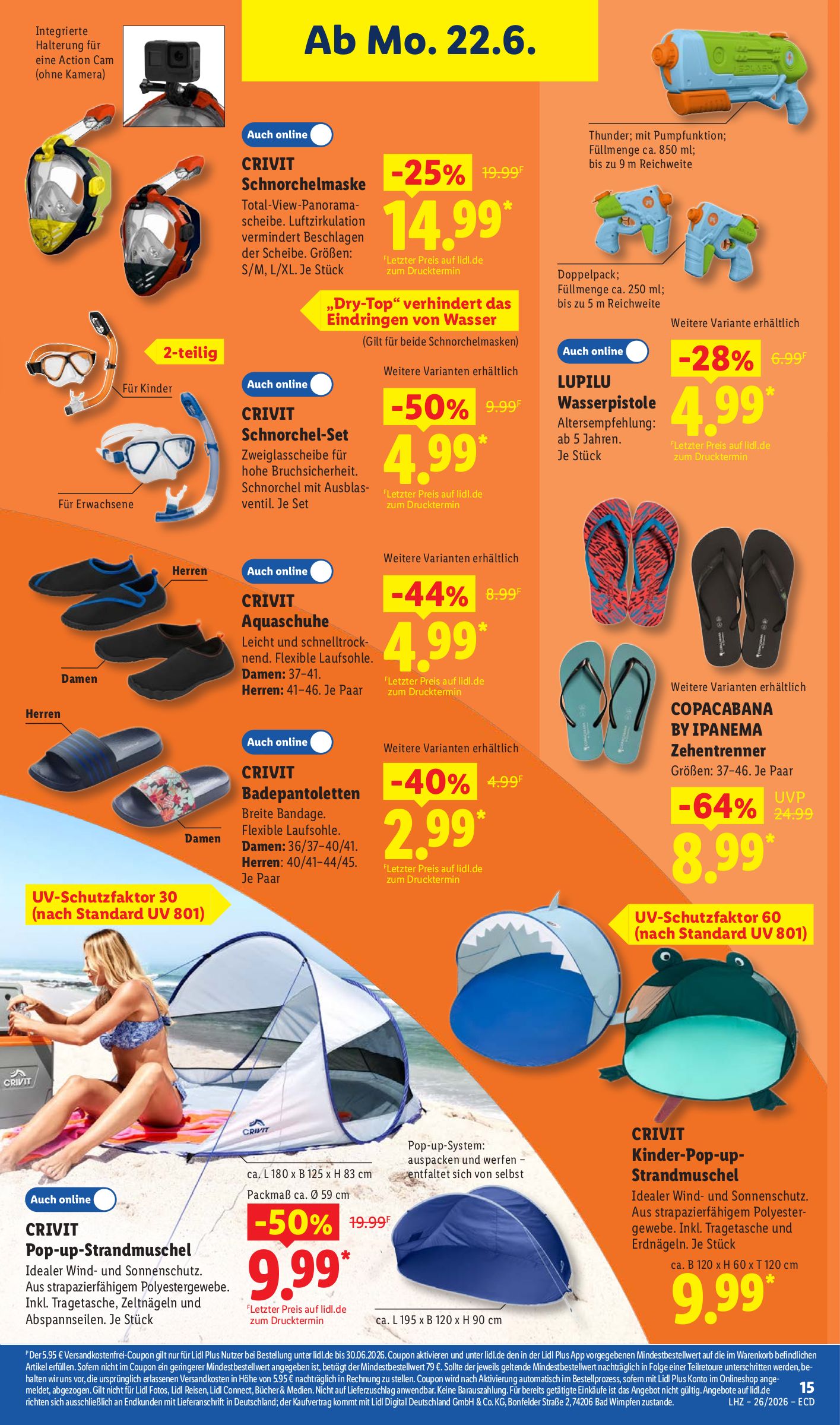 lidl - Lidl XXL Prospekt nächste Woche – von Montag 22.06.2026 bis Samstag 27.06.2026 - page: 33