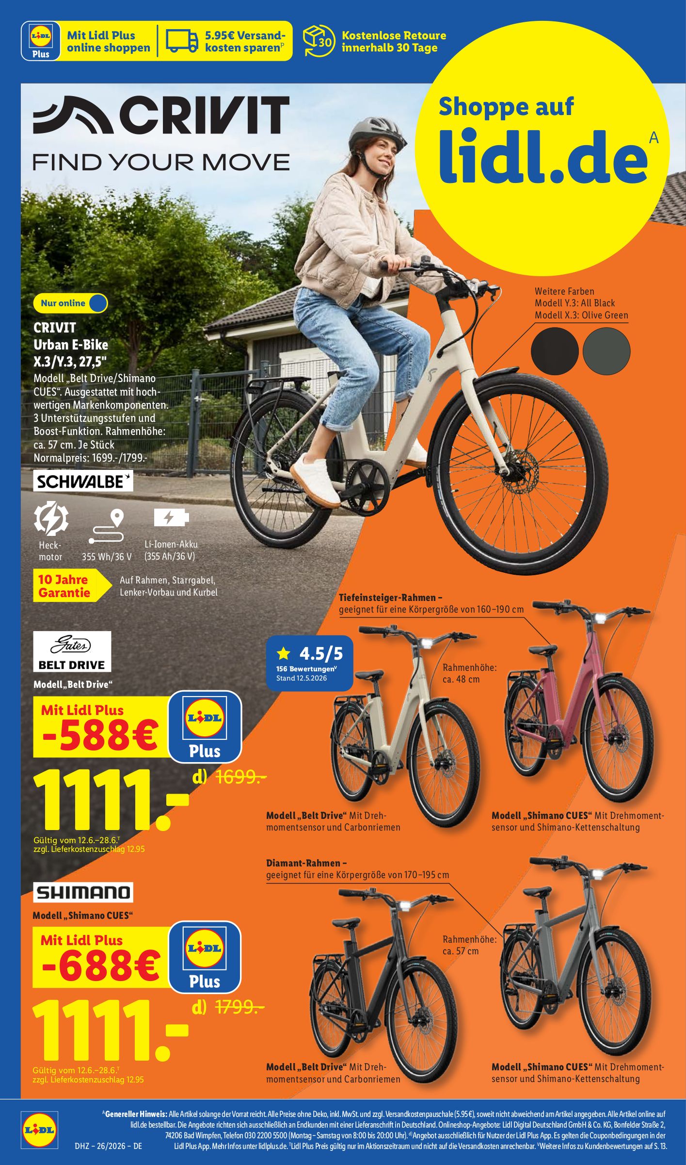 lidl - Lidl XXL Prospekt nächste Woche – von Montag 22.06.2026 bis Samstag 27.06.2026 - page: 36