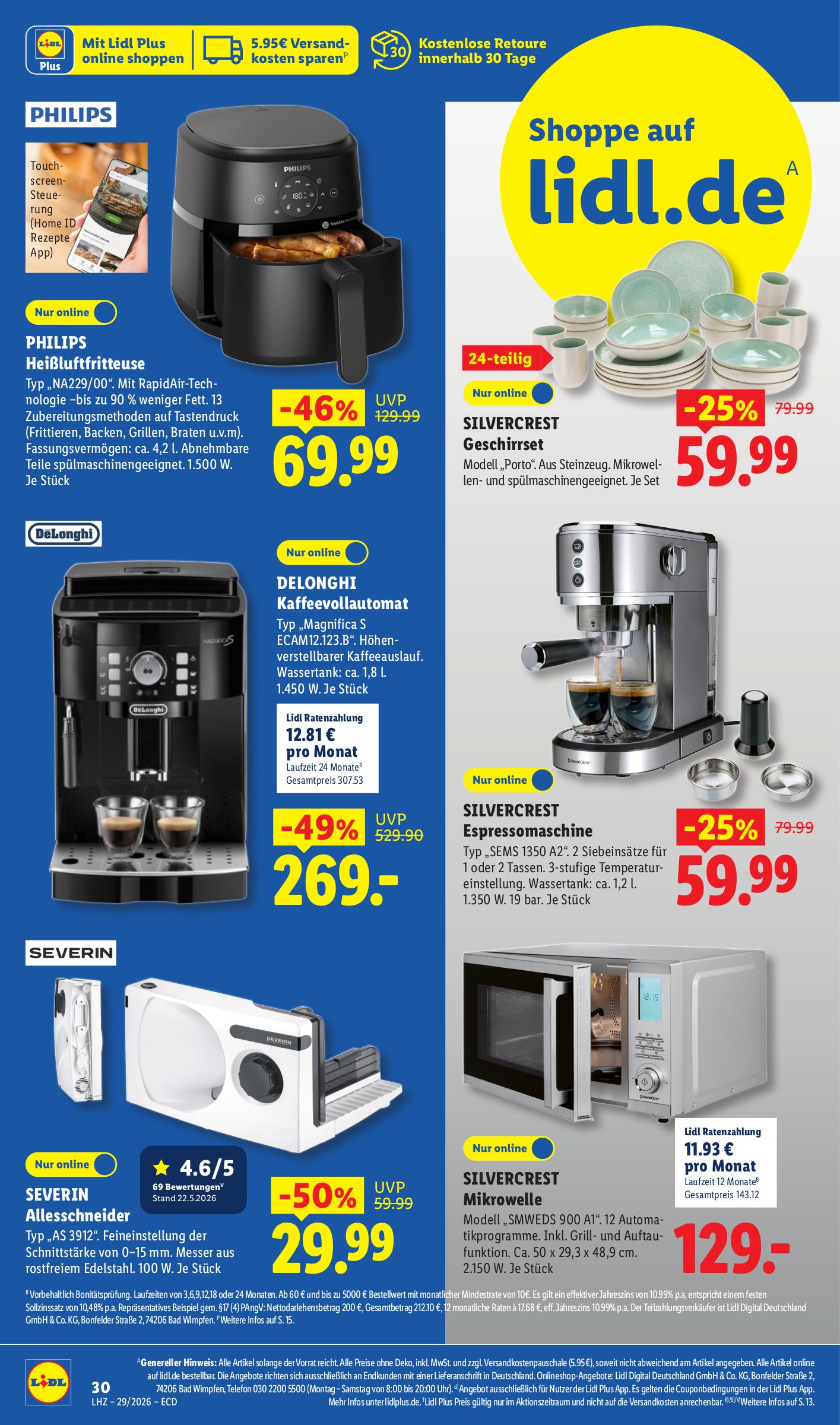 lidl - Lidl Prospekt nächste Woche – von Montag 13.07.2026 bis Samstag 18.07.2026 - page: 30