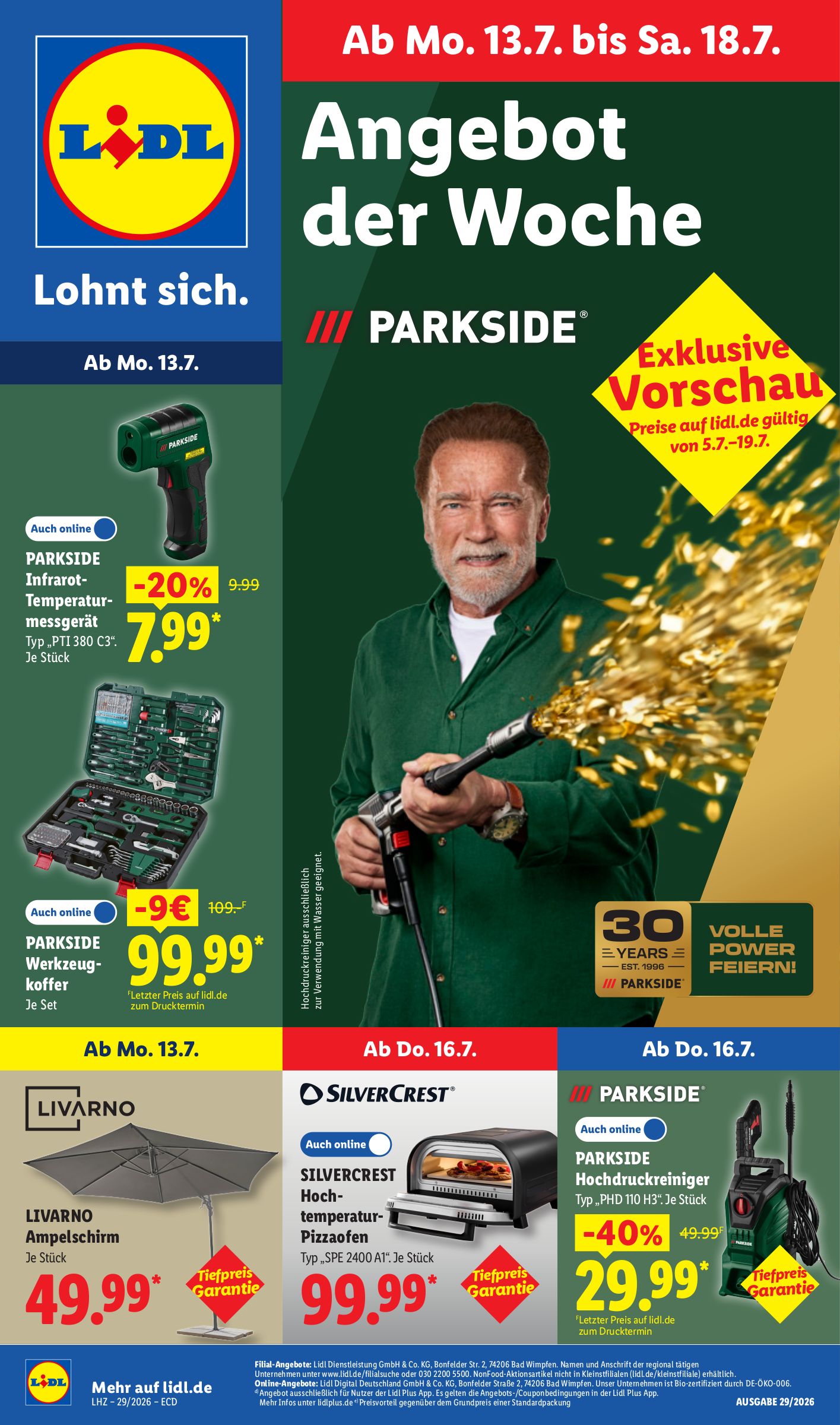 lidl - Lidl Prospekt nächste Woche – von Montag 13.07.2026 bis Samstag 18.07.2026
