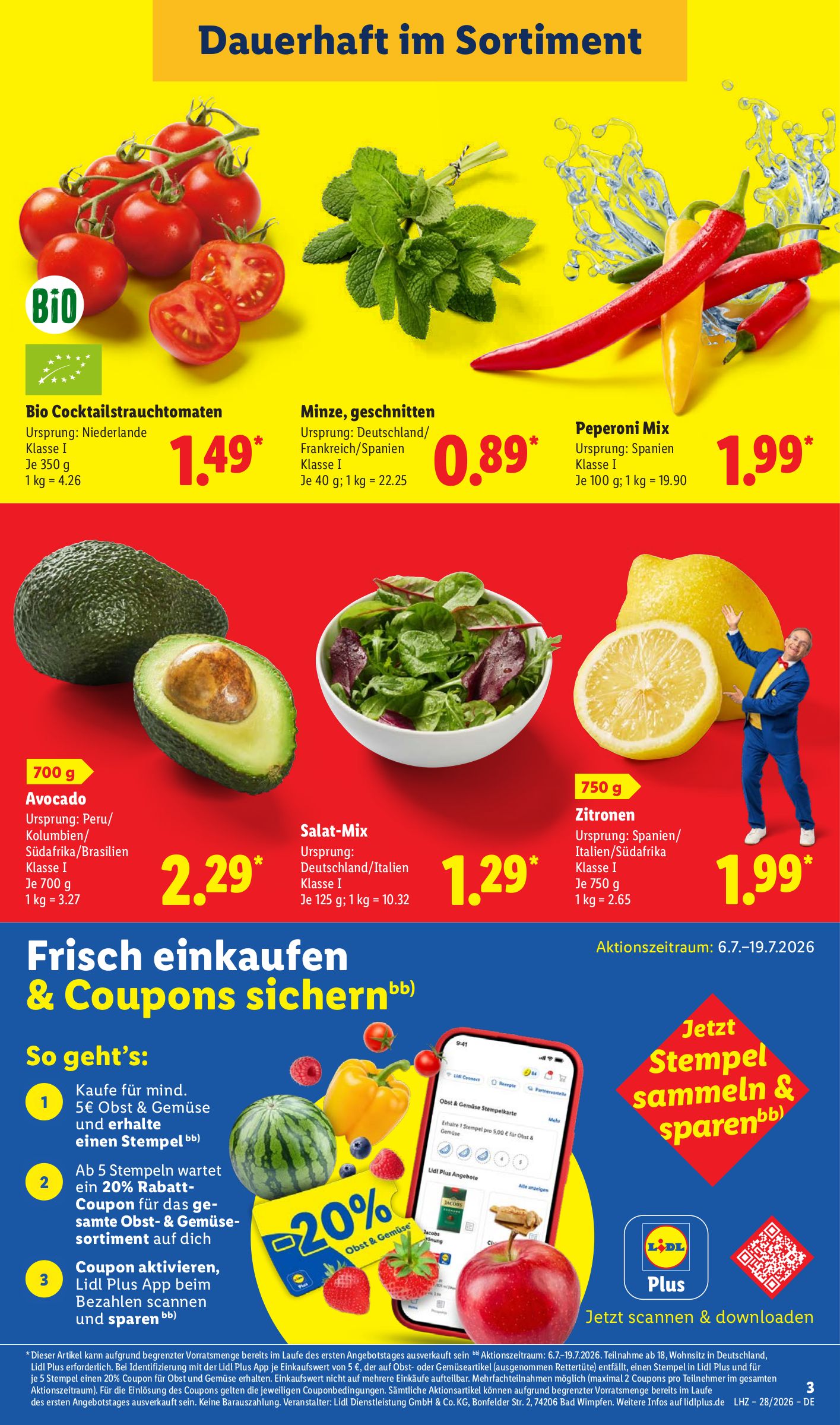 lidl - Lidl Prospekt nächste Woche – von Montag 06.07.2026 bis Samstag 11.07.2026 - page: 3