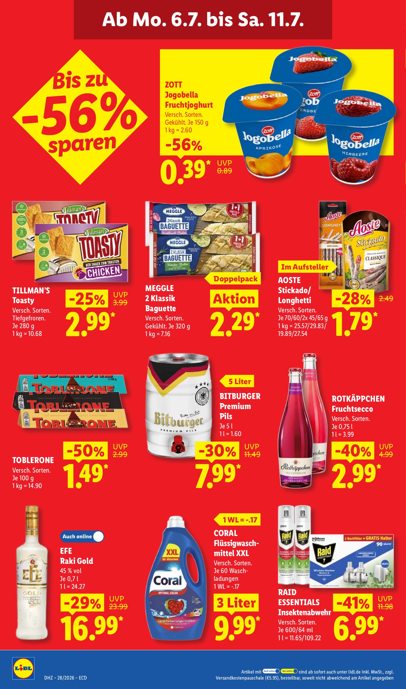 lidl - Lidl Prospekt nächste Woche – von Montag 06.07.2026 bis Samstag 11.07.2026 - page: 16