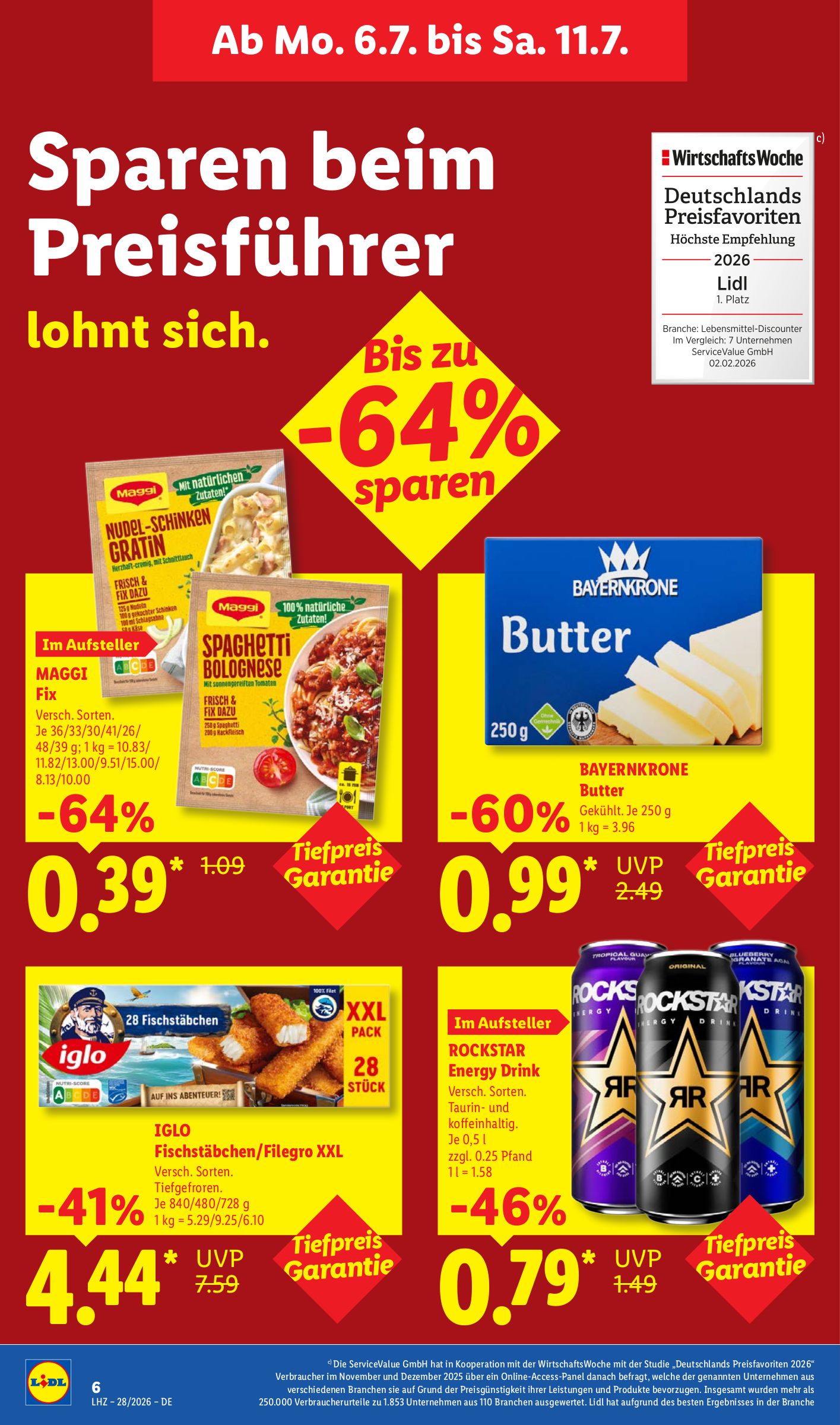 lidl - Lidl Prospekt nächste Woche – von Montag 06.07.2026 bis Samstag 11.07.2026 - page: 12