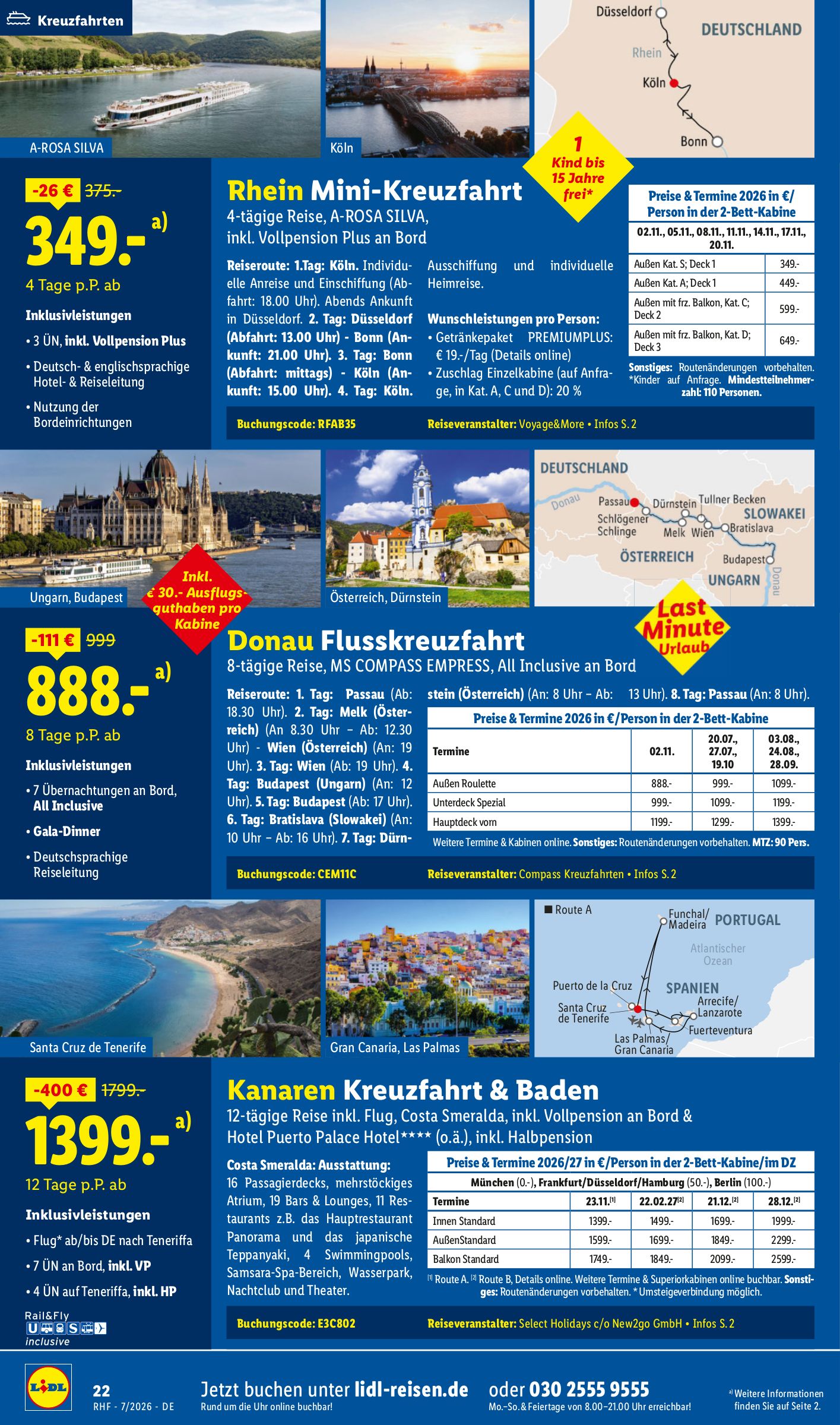 lidl - Neuer Lidl - Juli Reise-Highlights Prospekt – von Mittwoch 01.07.2026 bis Freitag 31.07.2026 - page: 22