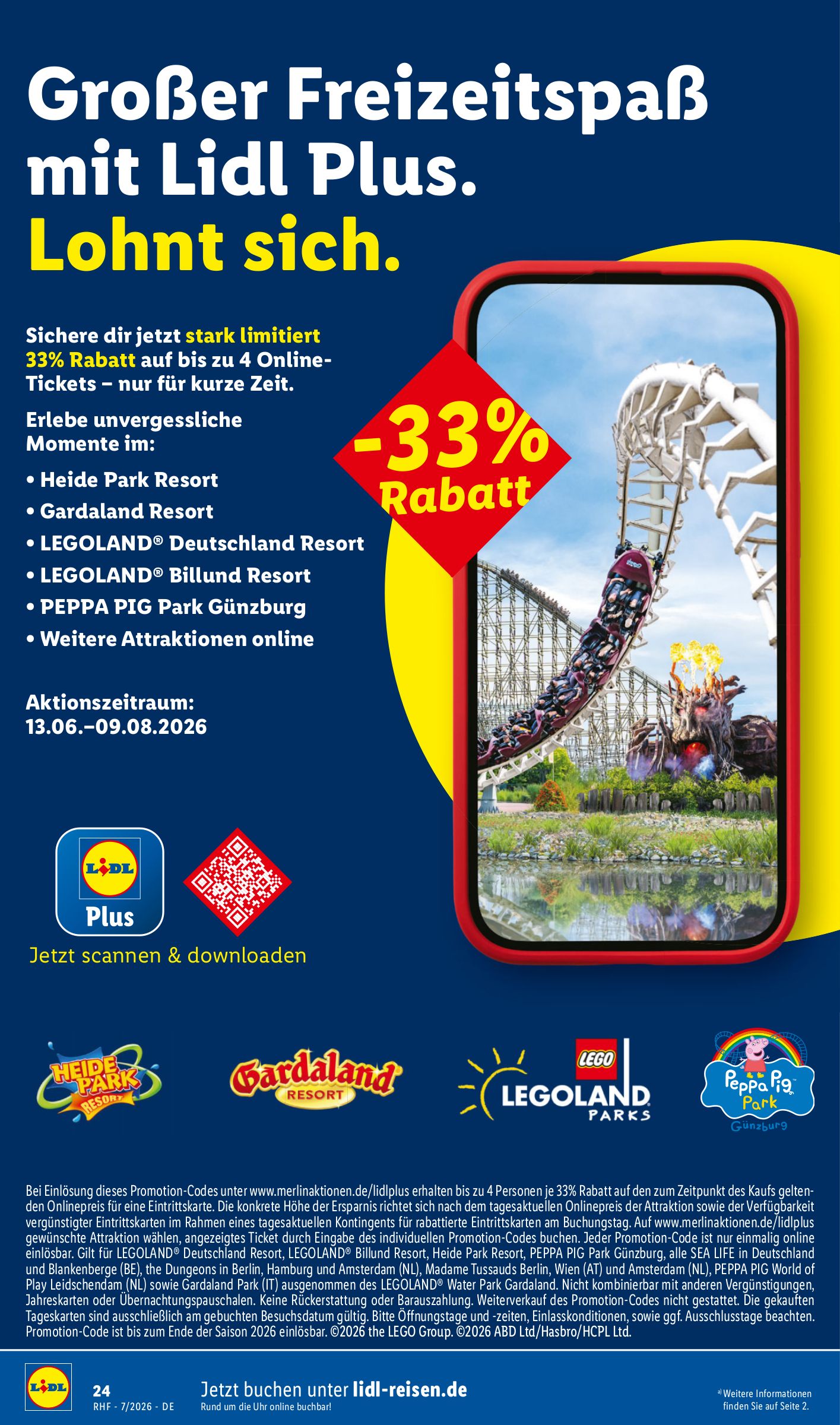 lidl - Neuer Lidl - Juli Reise-Highlights Prospekt – von Mittwoch 01.07.2026 bis Freitag 31.07.2026 - page: 24