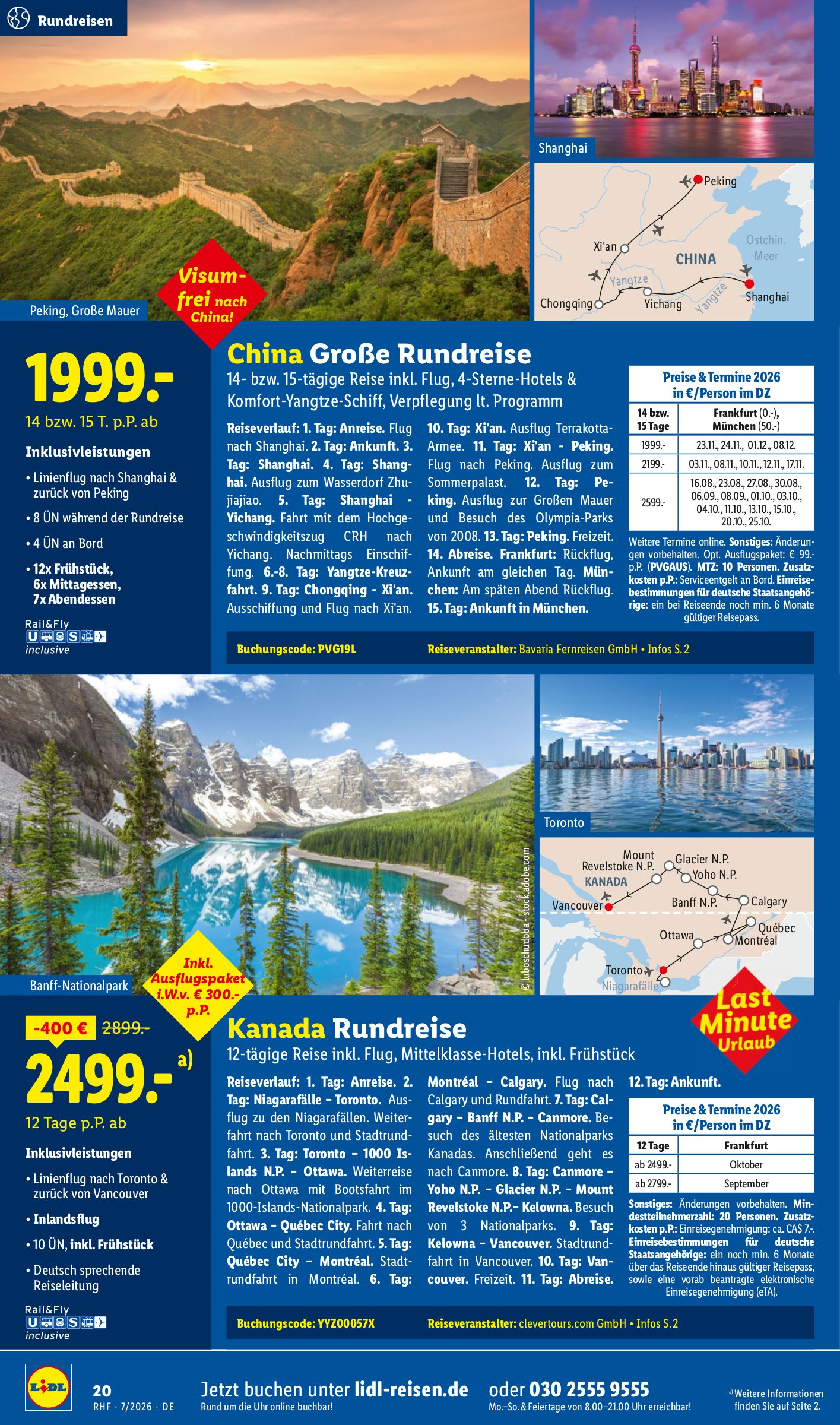 lidl - Neuer Lidl - Juli Reise-Highlights Prospekt – von Mittwoch 01.07.2026 bis Freitag 31.07.2026 - page: 20
