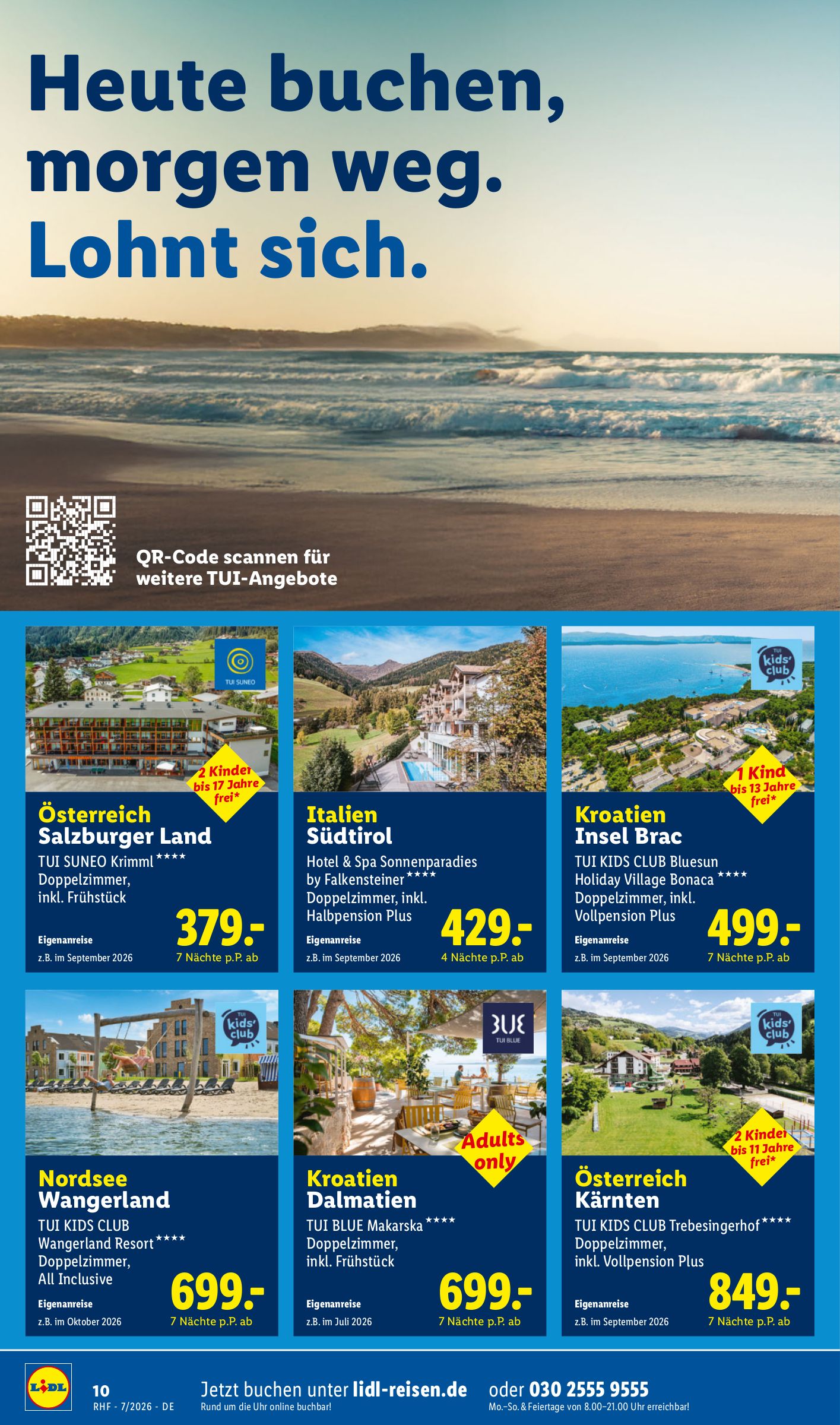 lidl - Neuer Lidl - Juli Reise-Highlights Prospekt – von Mittwoch 01.07.2026 bis Freitag 31.07.2026 - page: 10