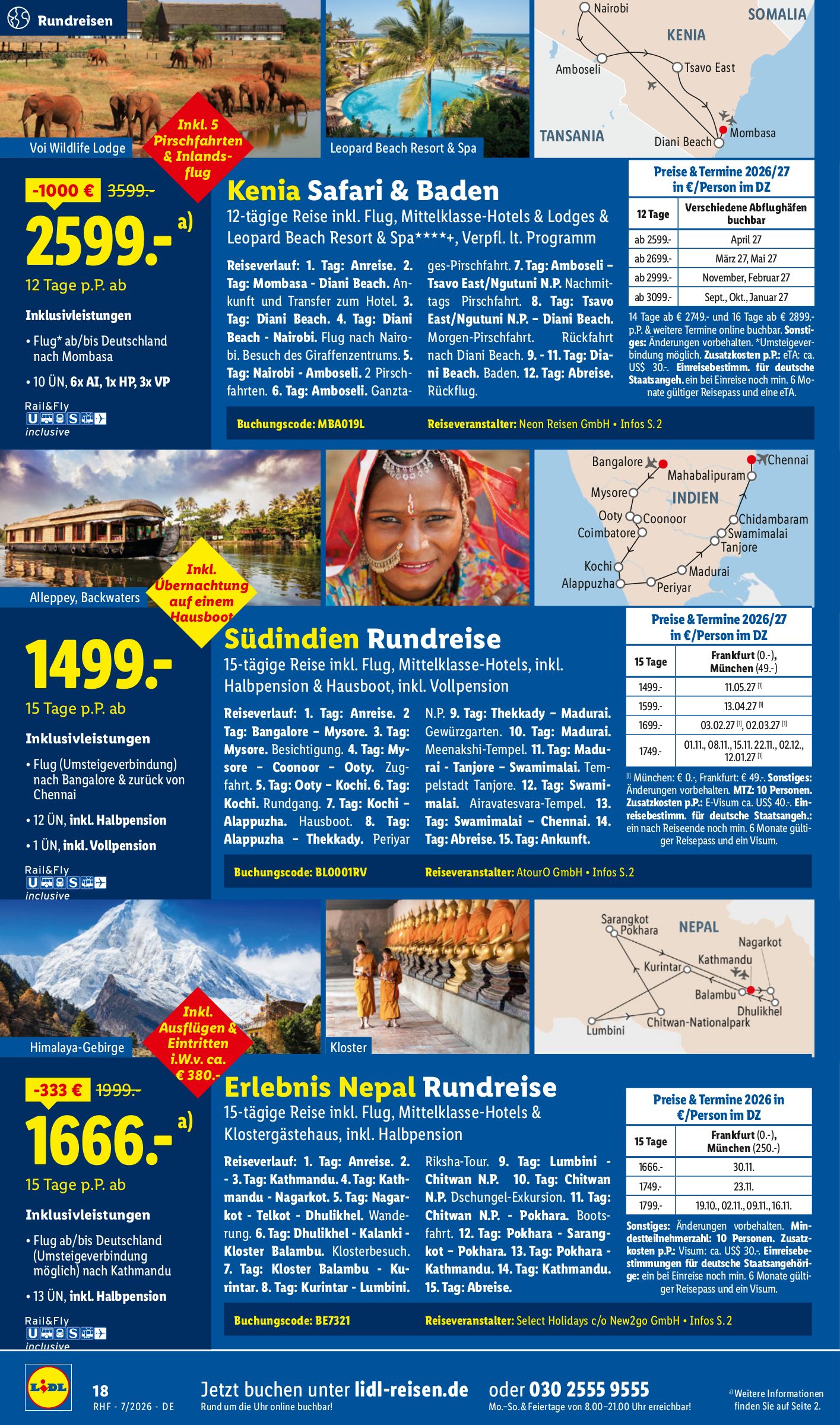 lidl - Neuer Lidl - Juli Reise-Highlights Prospekt – von Mittwoch 01.07.2026 bis Freitag 31.07.2026 - page: 18