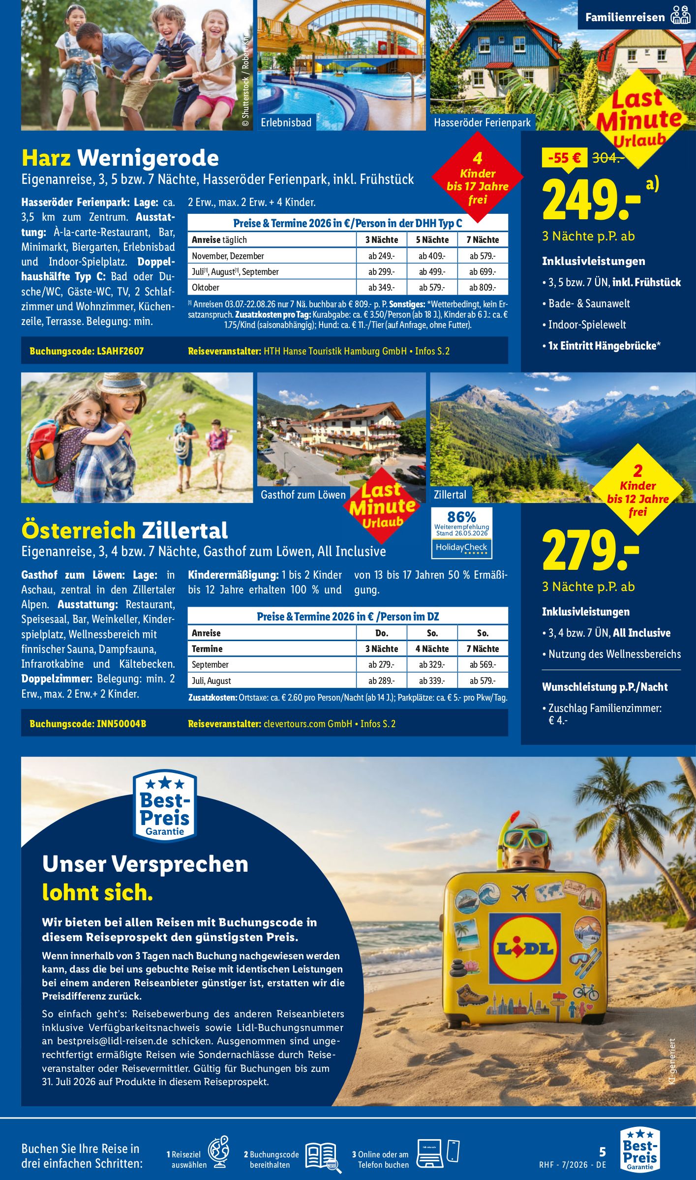 lidl - Neuer Lidl - Juli Reise-Highlights Prospekt – von Mittwoch 01.07.2026 bis Freitag 31.07.2026 - page: 5
