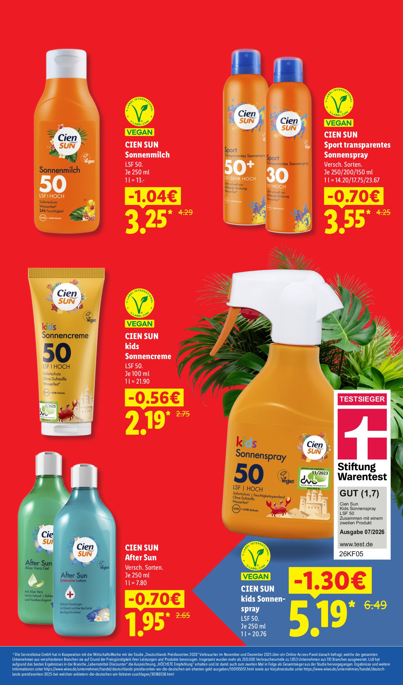 lidl - Lidl - Der Preisführer macht Deutschland Prospekt – von Mittwoch 01.07.2026 bis Montag 31.08.2026 - page: 3