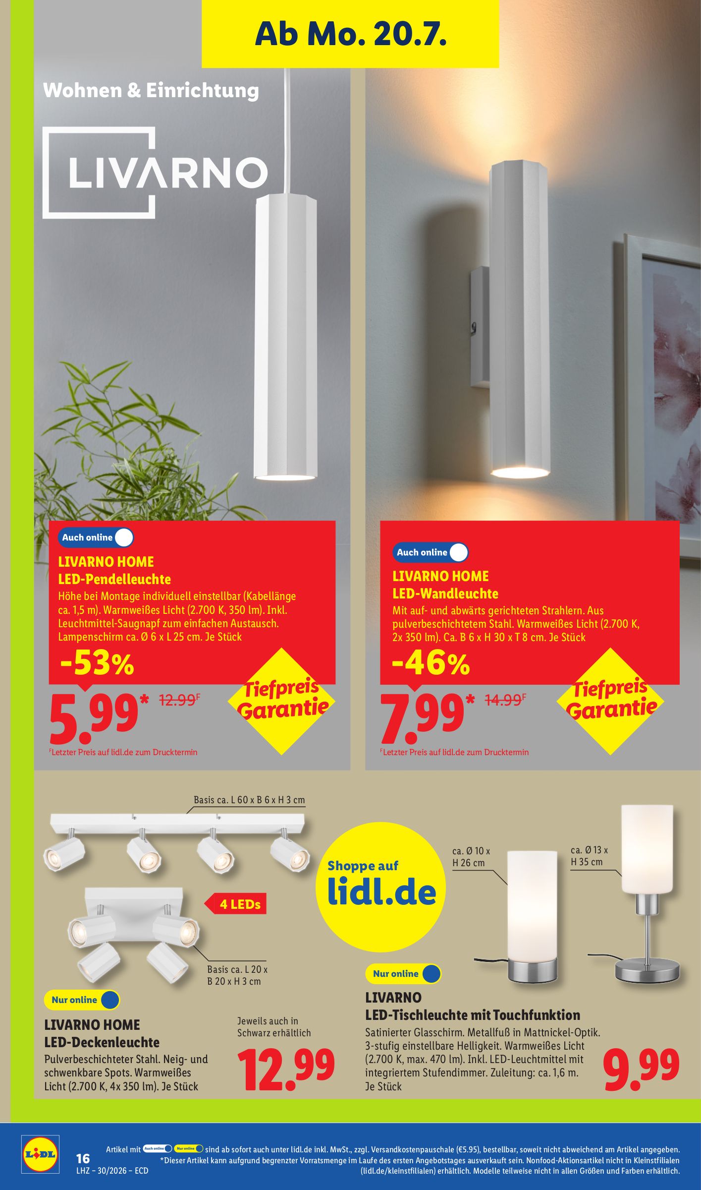 lidl - Lidl - Nonfood Prospekt nächste Woche – von Montag 20.07.2026 bis Samstag 25.07.2026 - page: 14