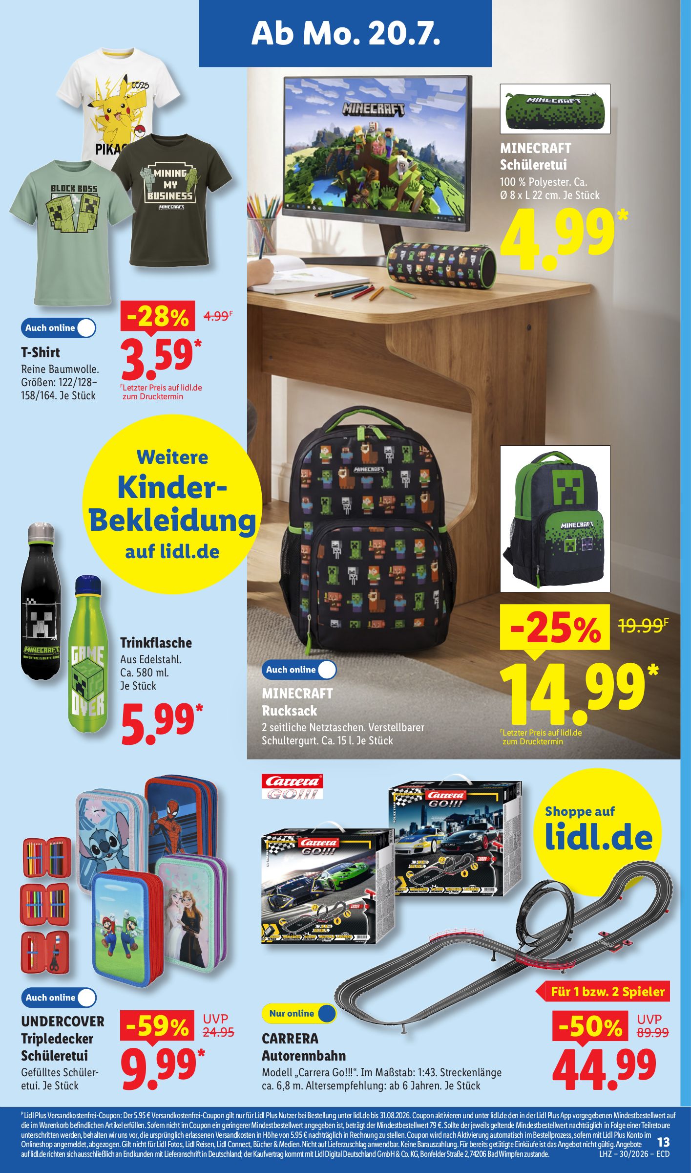 lidl - Lidl - Nonfood Prospekt nächste Woche – von Montag 20.07.2026 bis Samstag 25.07.2026 - page: 7