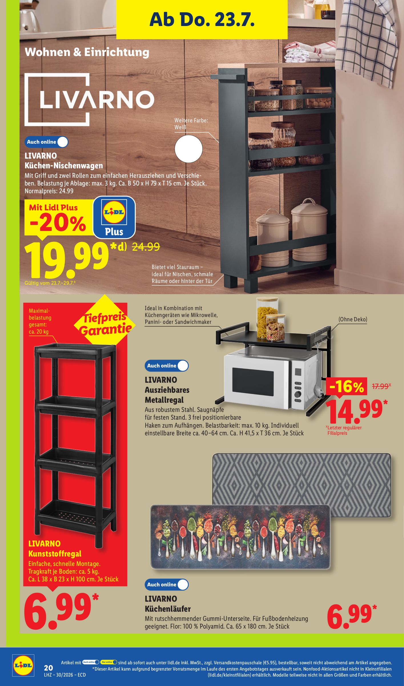 lidl - Lidl - Nonfood Prospekt nächste Woche – von Montag 20.07.2026 bis Samstag 25.07.2026 - page: 18