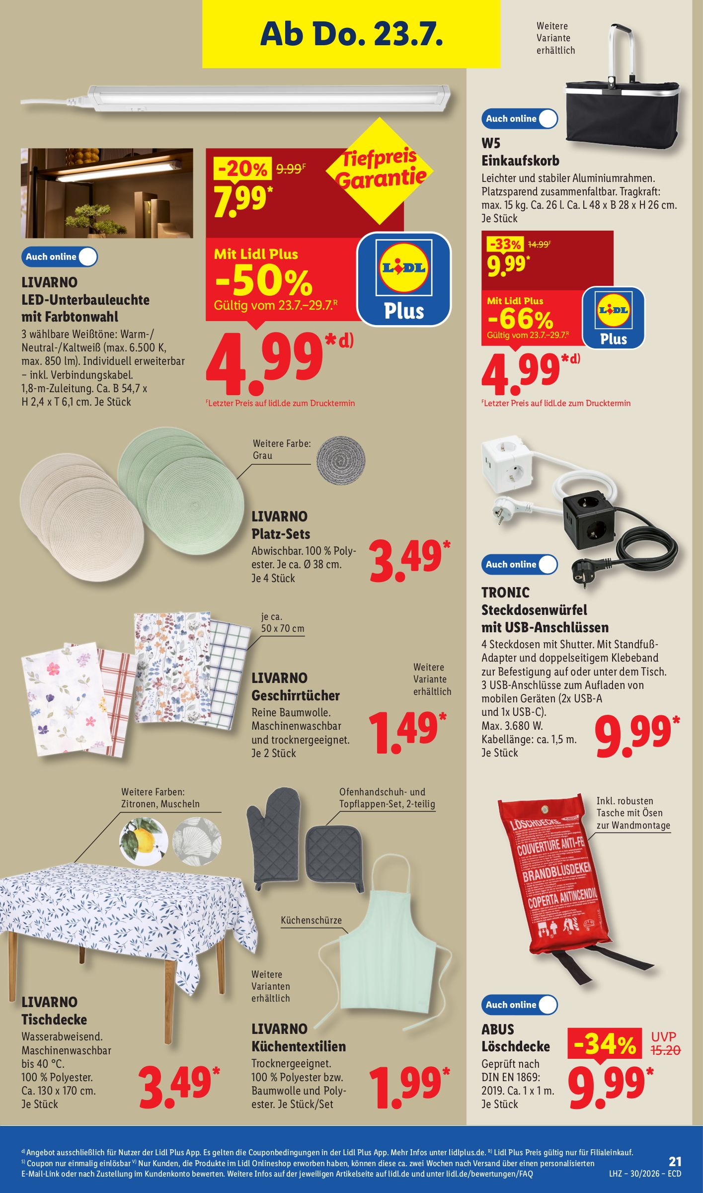 lidl - Lidl - Nonfood Prospekt nächste Woche – von Montag 20.07.2026 bis Samstag 25.07.2026 - page: 19