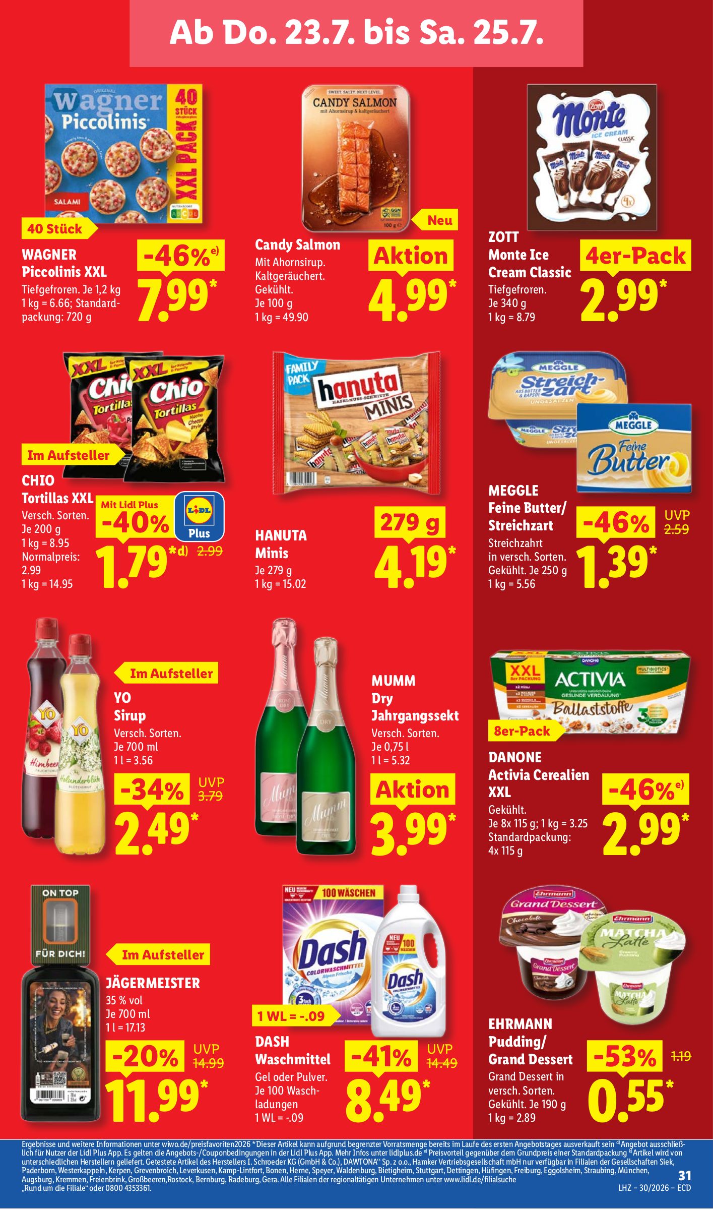 lidl - Lidl Prospekt nächste Woche – von Montag 20.07.2026 bis Samstag 25.07.2026 - page: 65