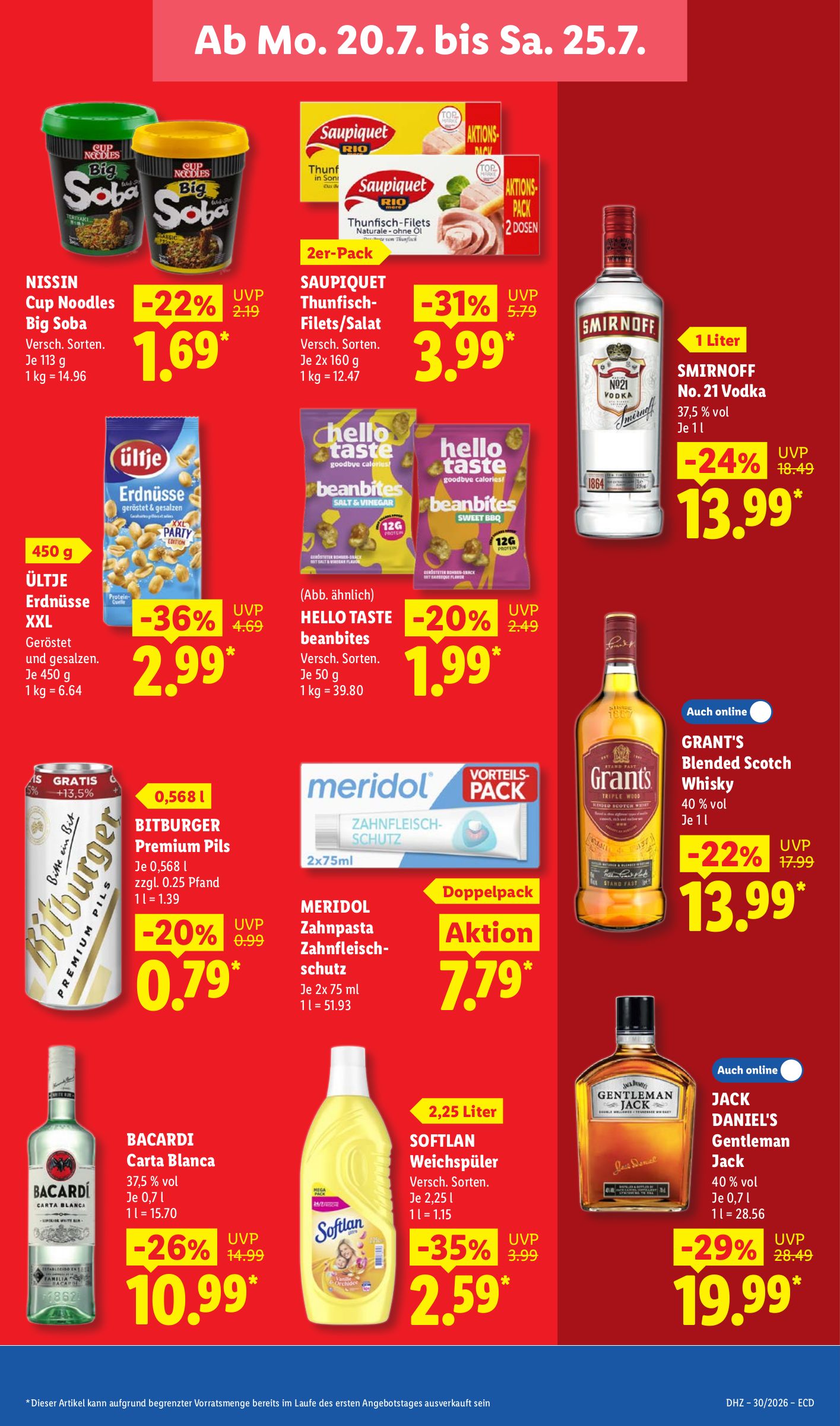 lidl - Lidl Prospekt nächste Woche – von Montag 20.07.2026 bis Samstag 25.07.2026 - page: 19