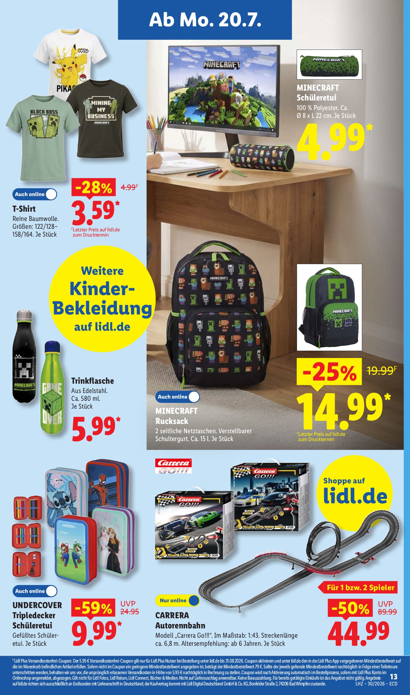 lidl - Lidl Prospekt nächste Woche – von Montag 20.07.2026 bis Samstag 25.07.2026 - page: 33