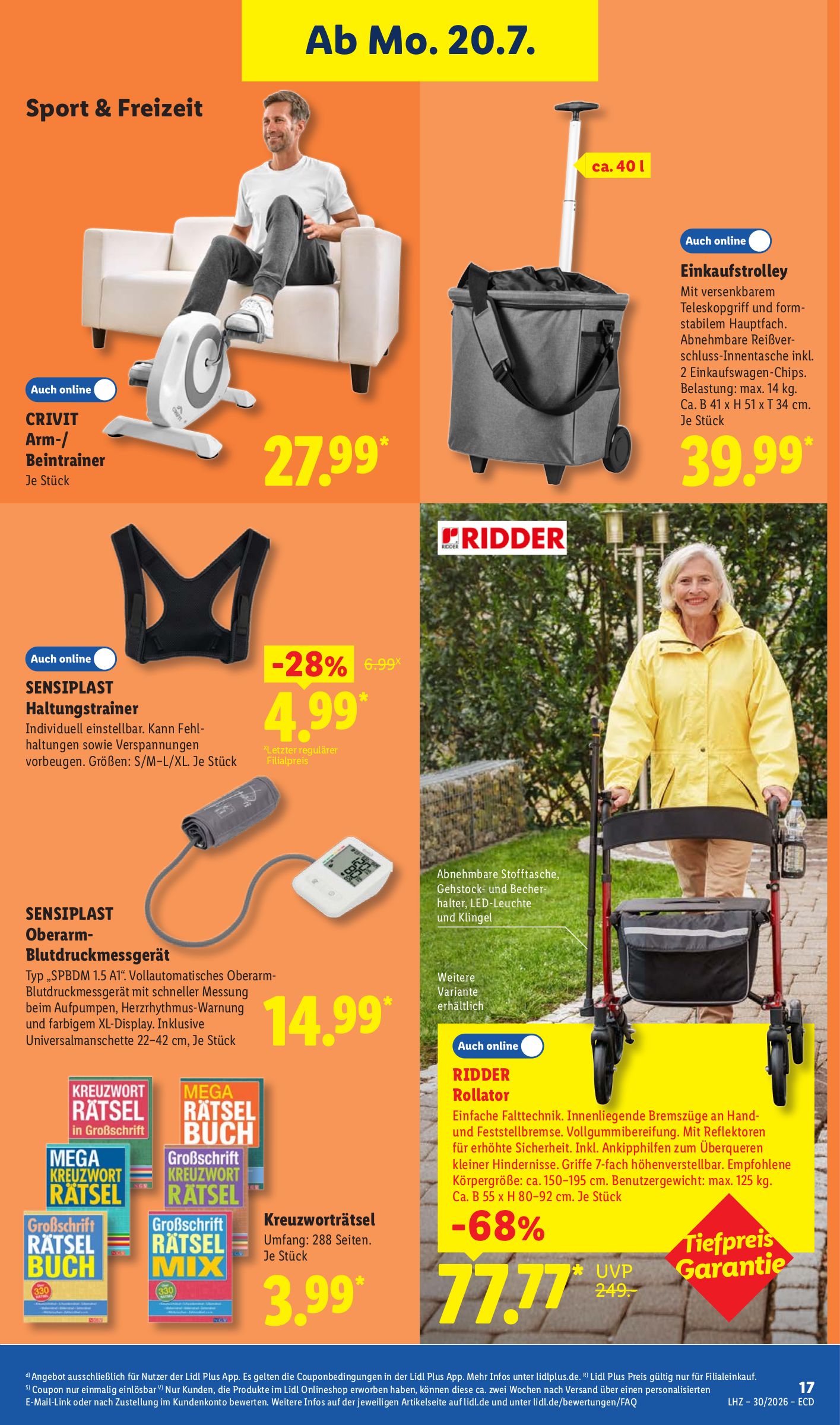 lidl - Lidl Prospekt nächste Woche – von Montag 20.07.2026 bis Samstag 25.07.2026 - page: 41