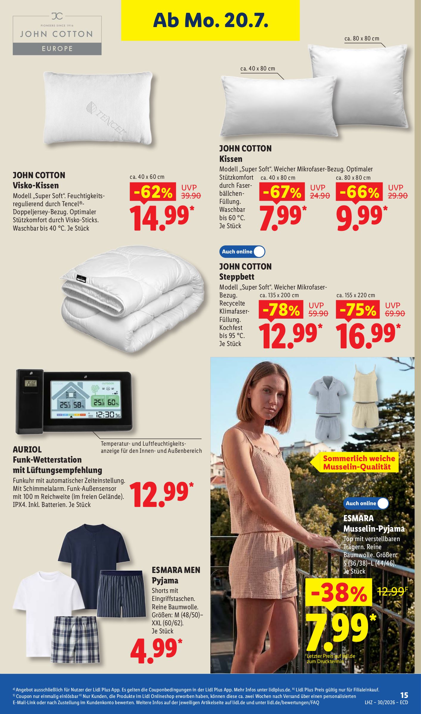 lidl - Lidl Prospekt nächste Woche – von Montag 20.07.2026 bis Samstag 25.07.2026 - page: 39