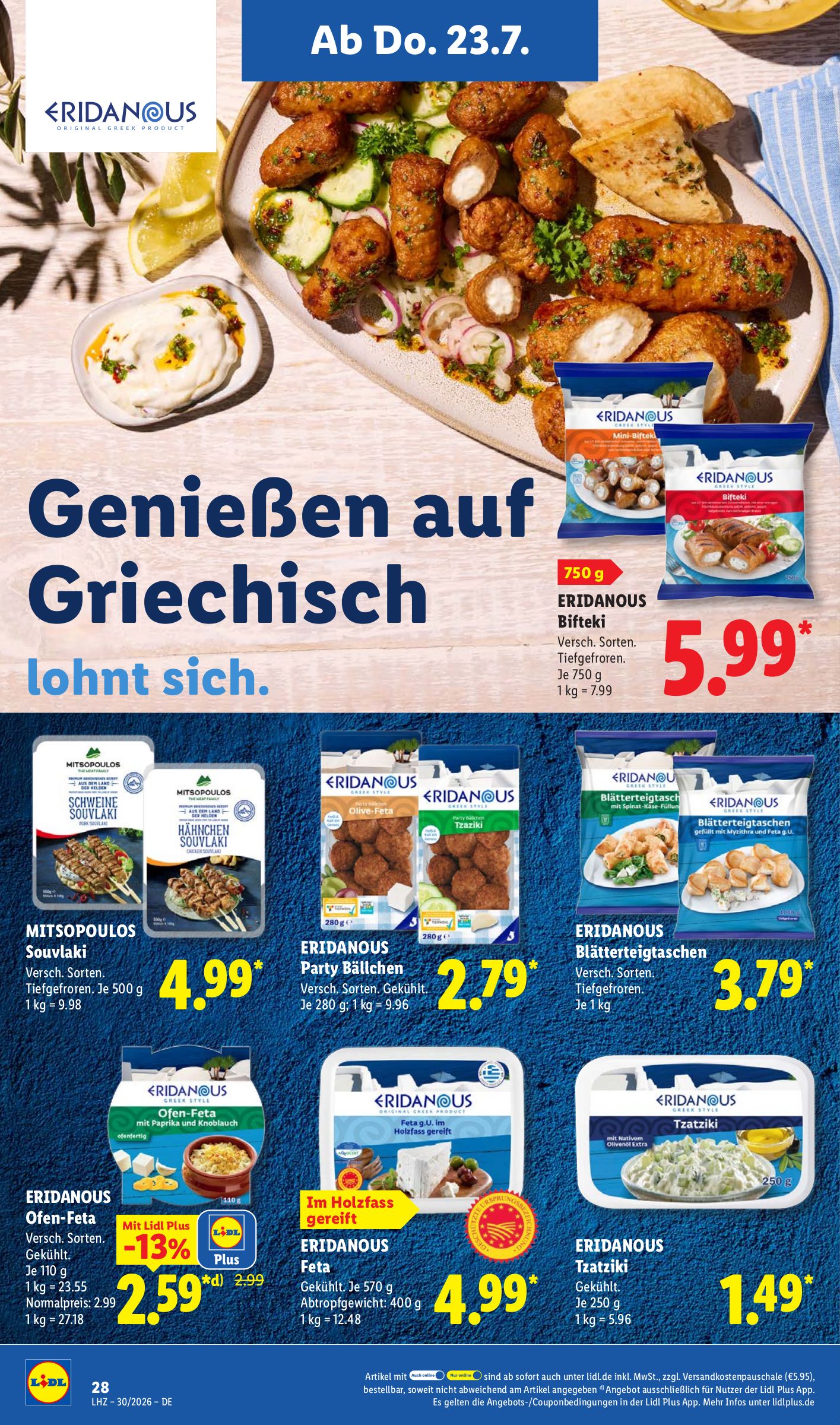 lidl - Lidl Prospekt nächste Woche – von Montag 20.07.2026 bis Samstag 25.07.2026 - page: 54