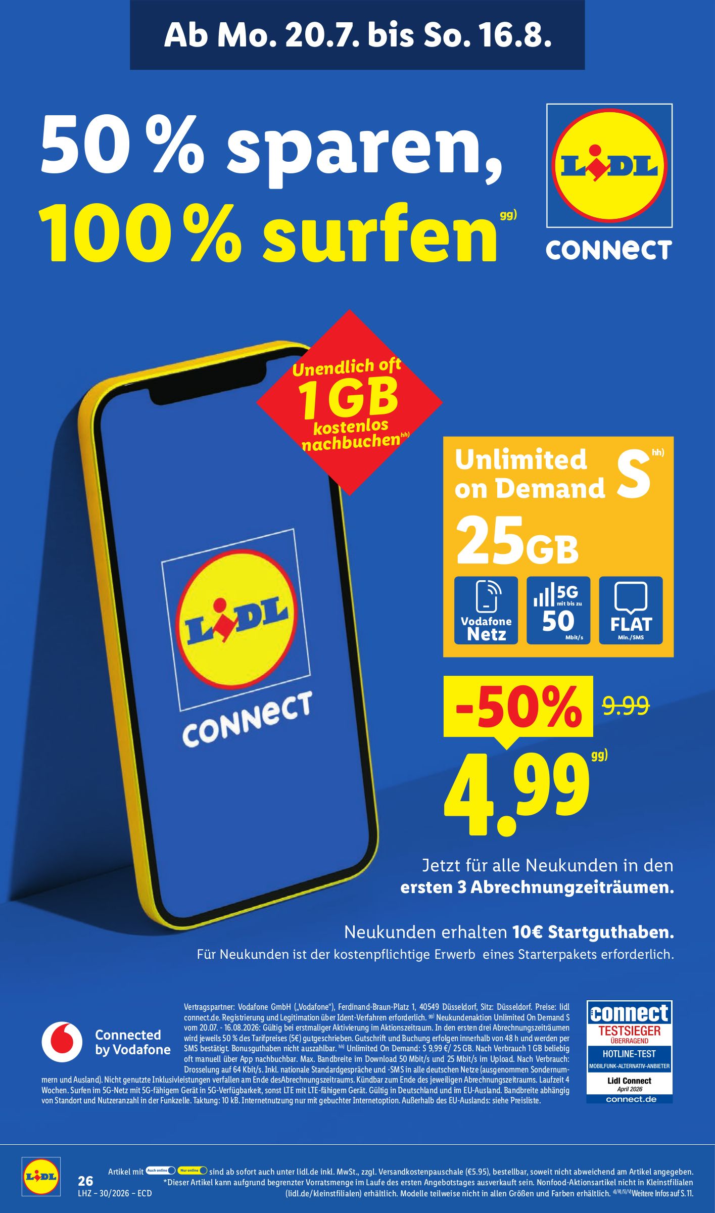 lidl - Lidl Prospekt nächste Woche – von Montag 20.07.2026 bis Samstag 25.07.2026 - page: 30