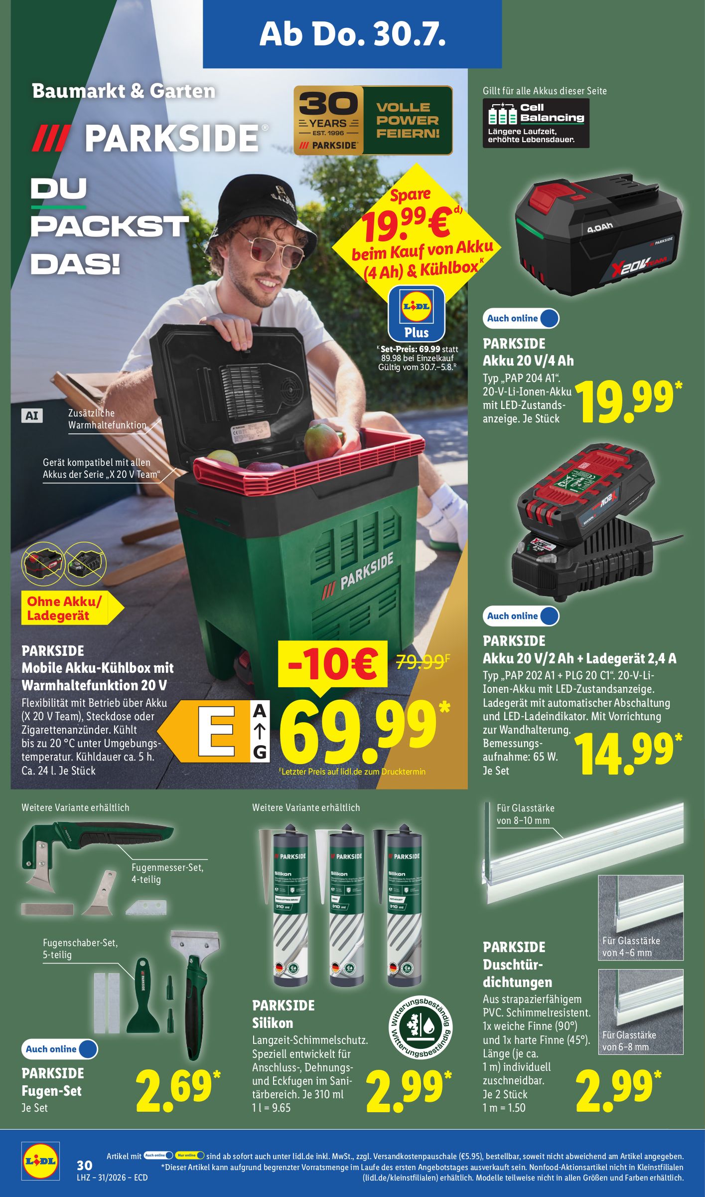 lidl - Lidl - Angebot der Woche Prospekt nächste Woche – von Montag 27.07.2026 bis Samstag 01.08.2026 - page: 24