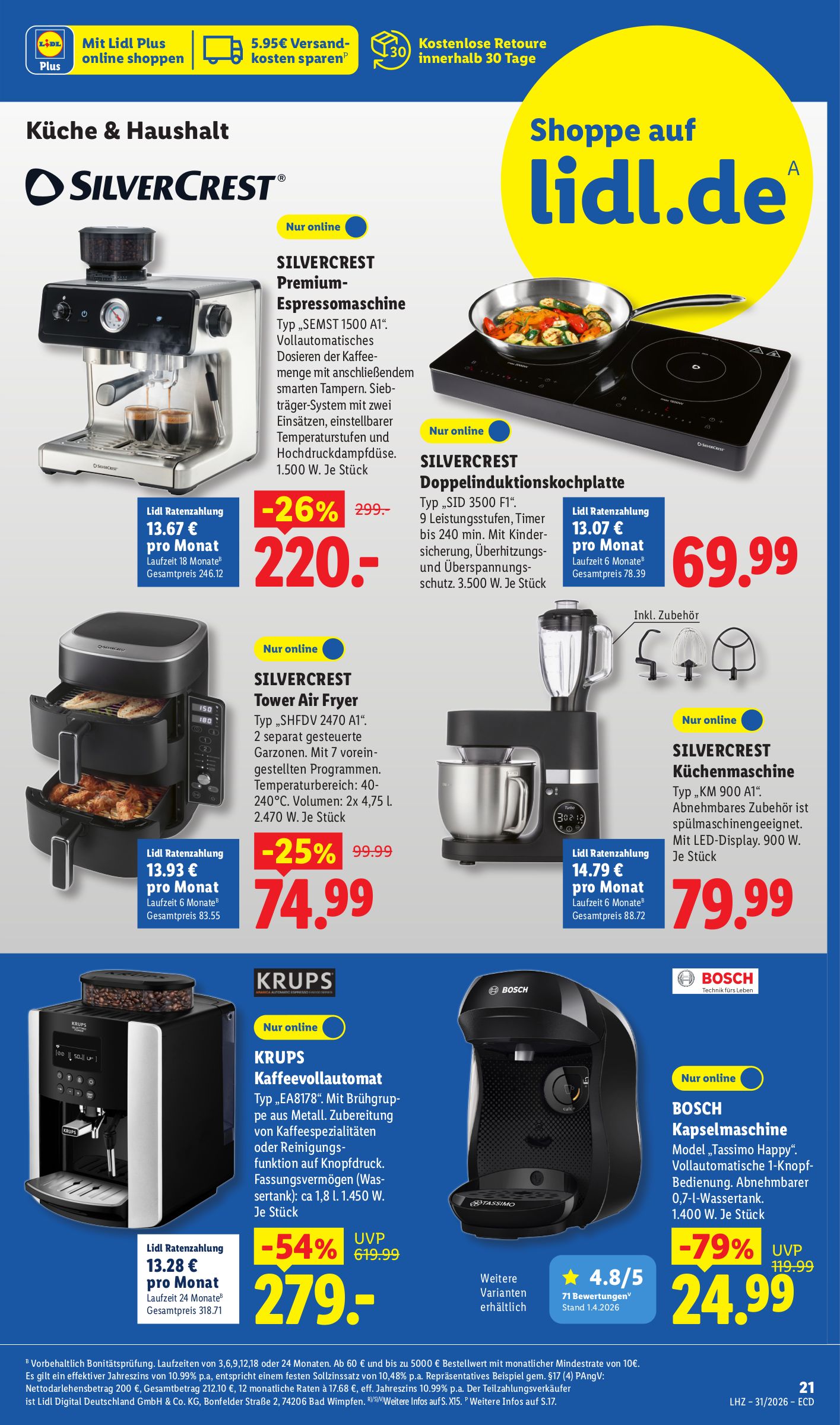 lidl - Lidl - Angebot der Woche Prospekt nächste Woche – von Montag 27.07.2026 bis Samstag 01.08.2026 - page: 13