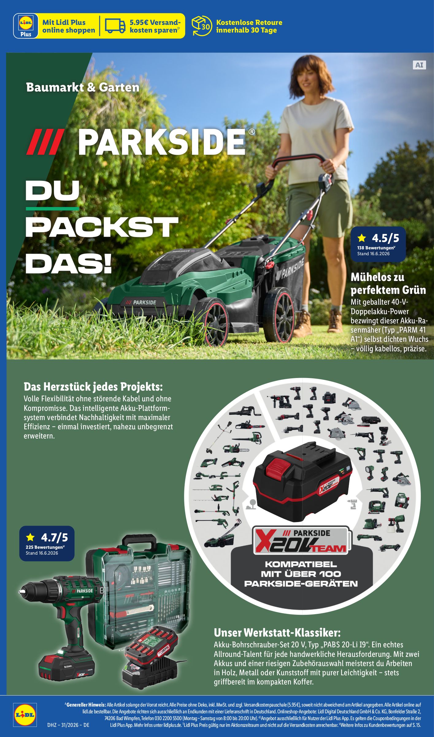 lidl - Lidl - Angebot der Woche Prospekt nächste Woche – von Montag 27.07.2026 bis Samstag 01.08.2026 - page: 20