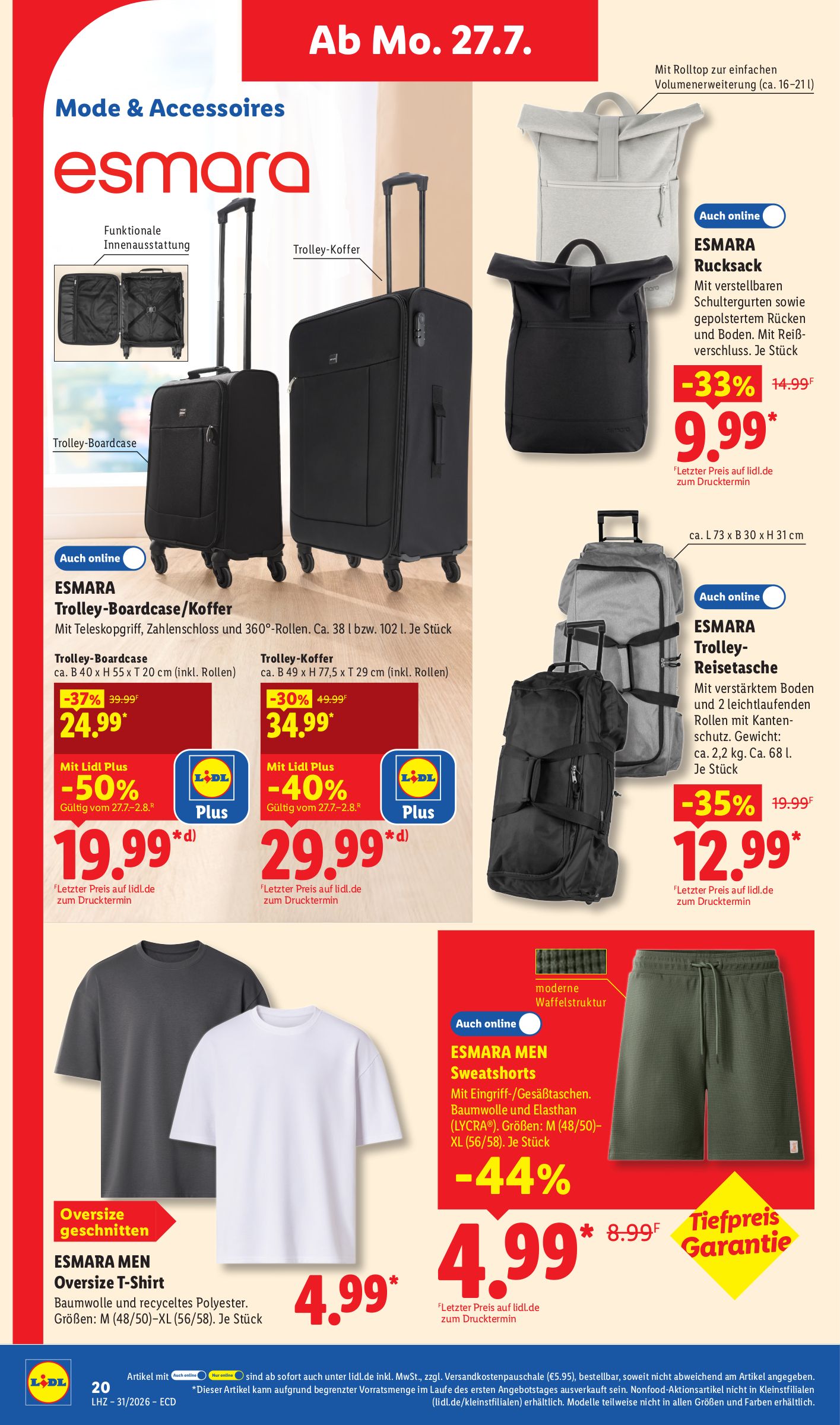lidl - Lidl - Angebot der Woche Prospekt nächste Woche – von Montag 27.07.2026 bis Samstag 01.08.2026 - page: 12