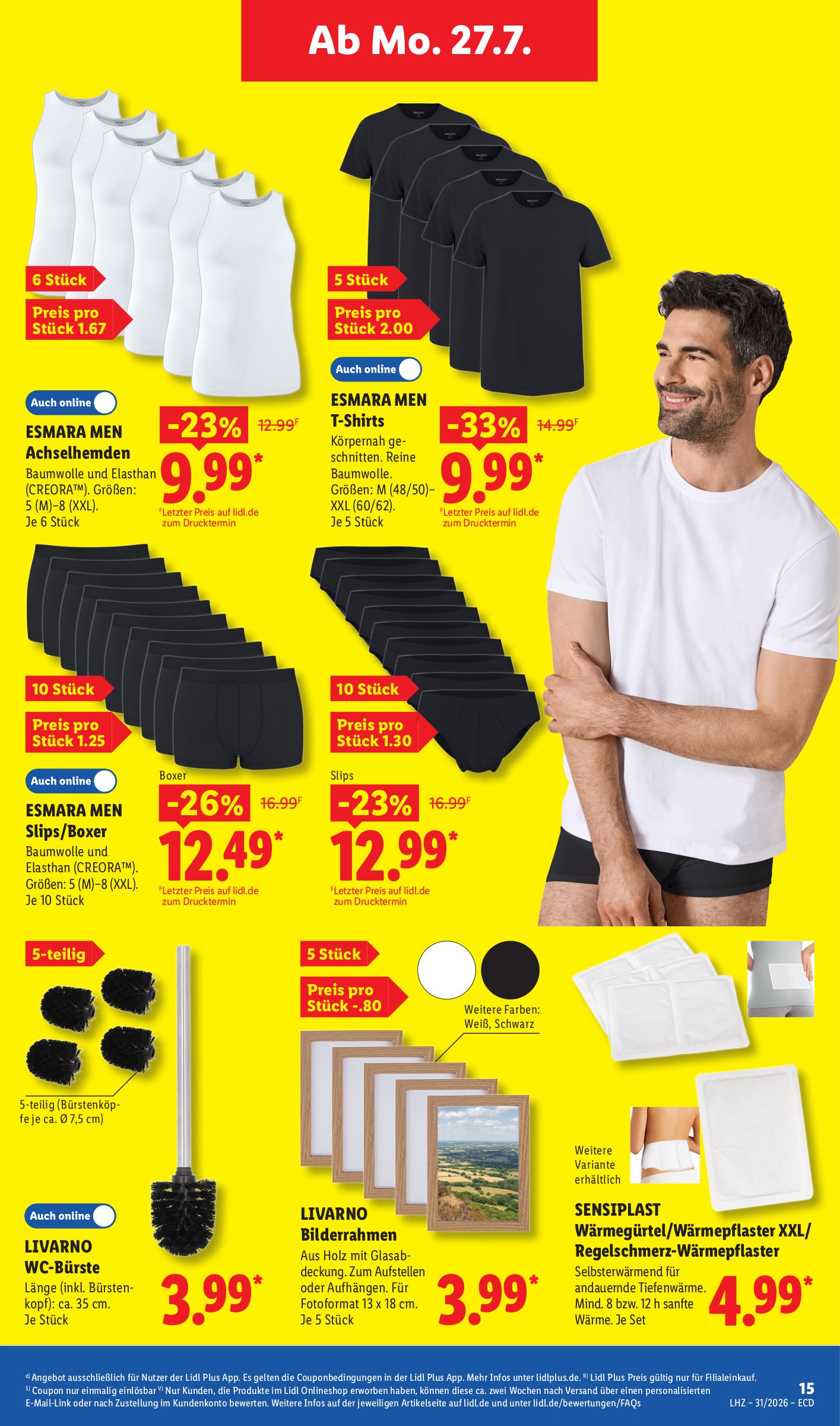lidl - Lidl - Angebot der Woche Prospekt nächste Woche – von Montag 27.07.2026 bis Samstag 01.08.2026 - page: 7