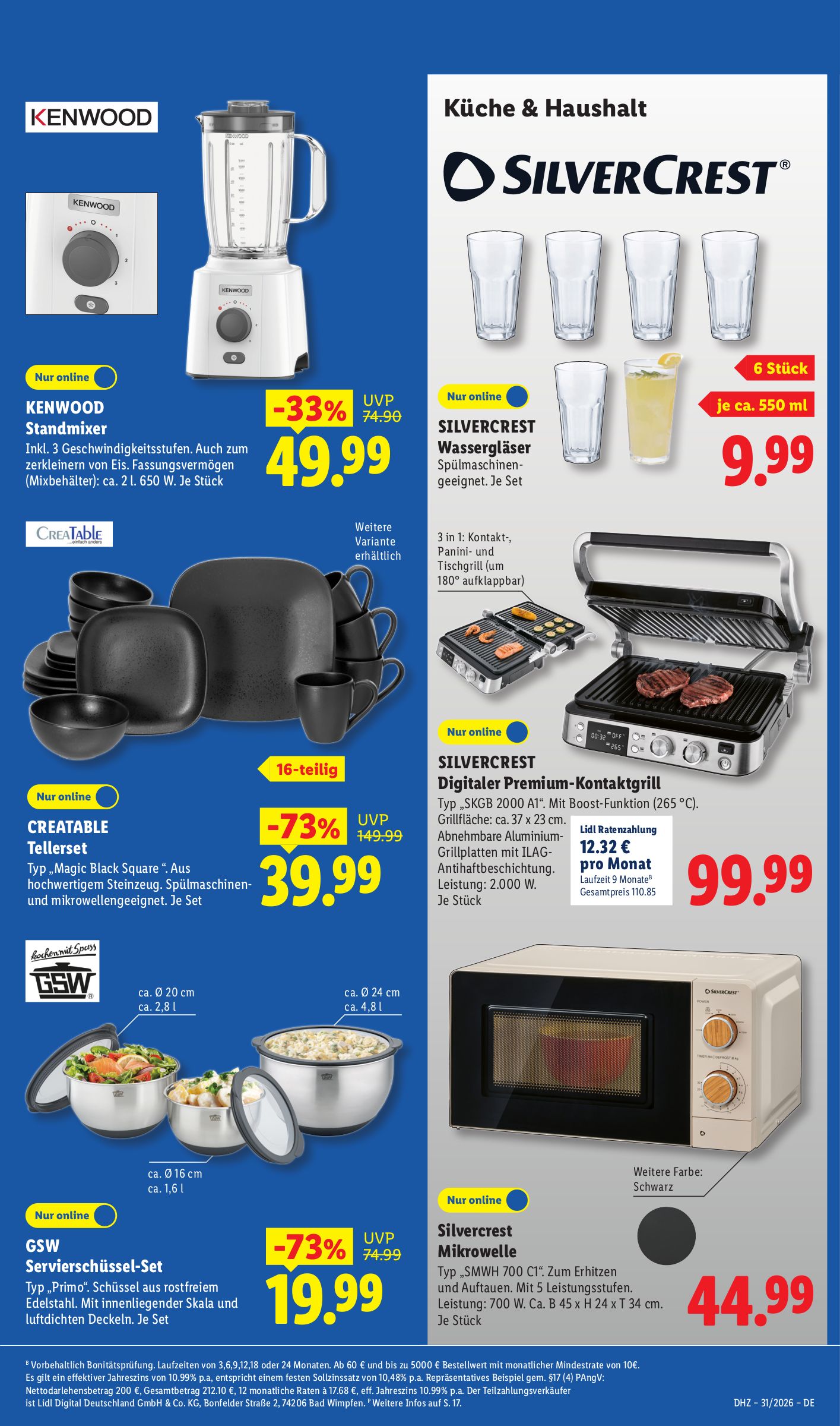 lidl - Lidl - Angebot der Woche Prospekt nächste Woche – von Montag 27.07.2026 bis Samstag 01.08.2026 - page: 3