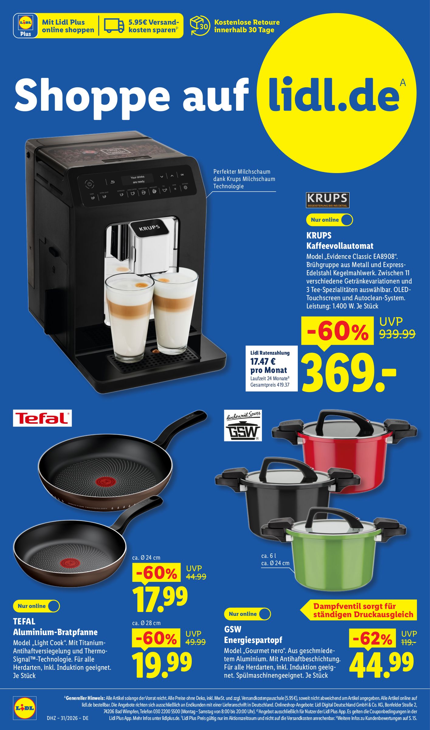 lidl - Lidl - Angebot der Woche Prospekt nächste Woche – von Montag 27.07.2026 bis Samstag 01.08.2026 - page: 2