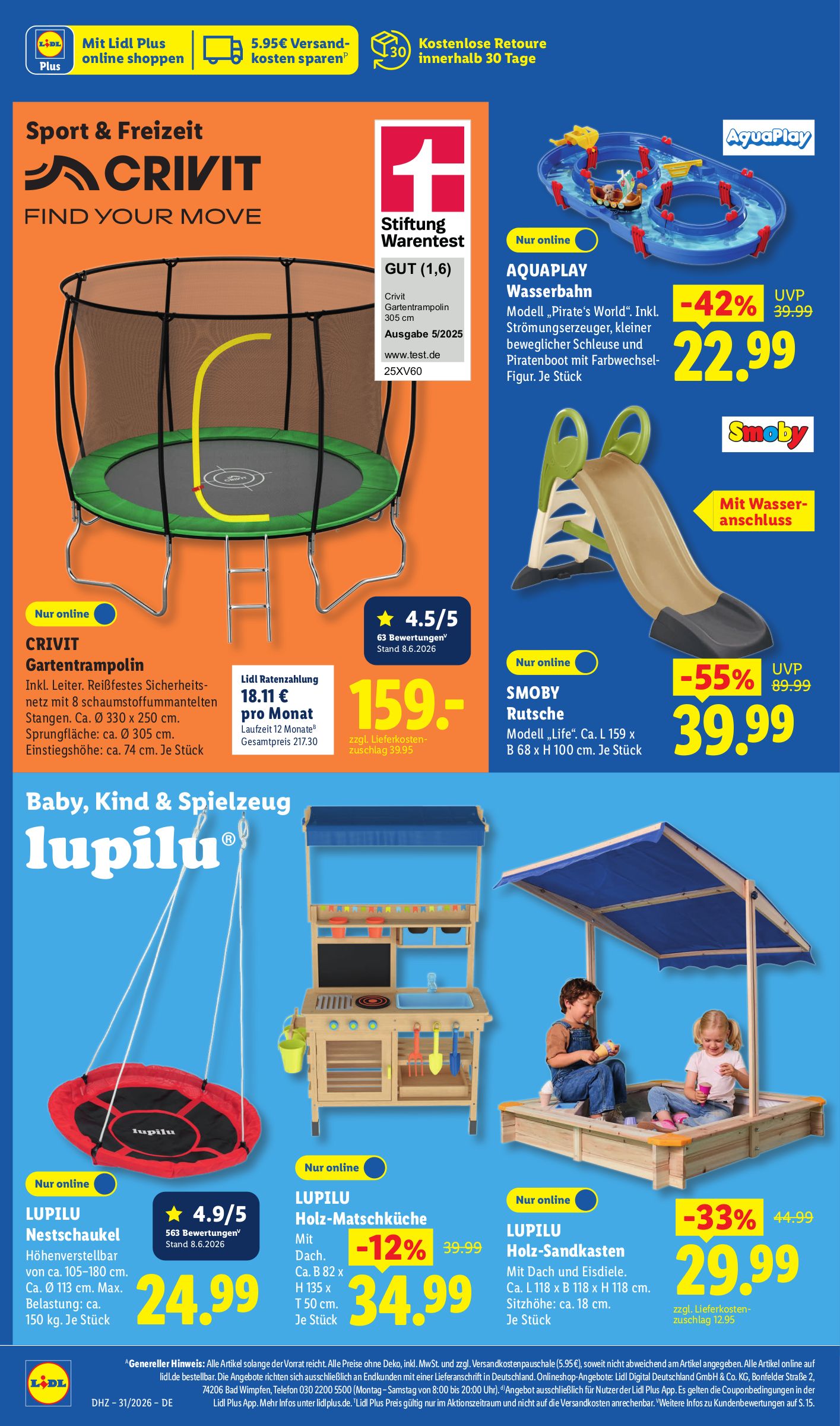 lidl - Lidl - Angebot der Woche Prospekt nächste Woche – von Montag 27.07.2026 bis Samstag 01.08.2026 - page: 28