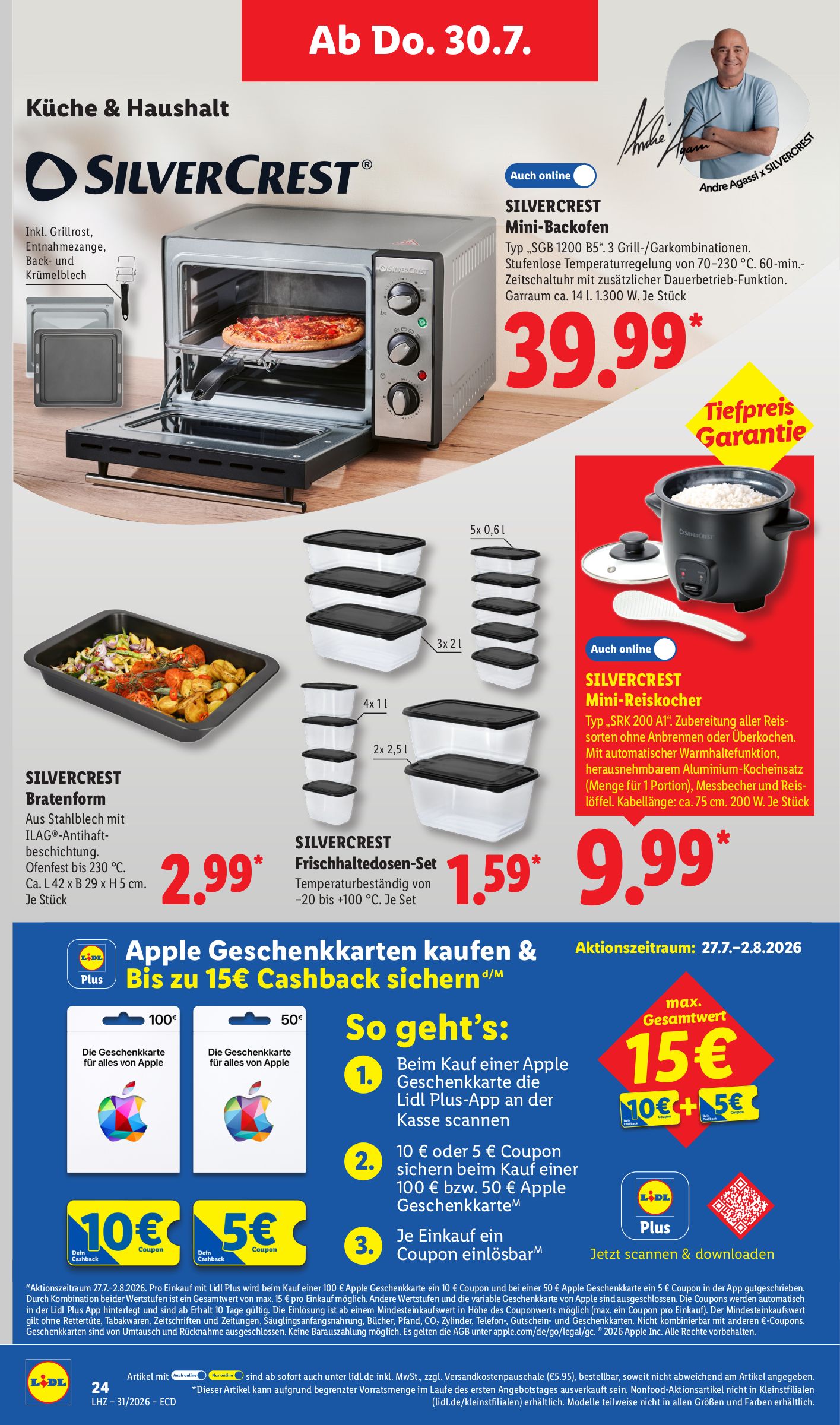 lidl - Lidl - Angebot der Woche Prospekt nächste Woche – von Montag 27.07.2026 bis Samstag 01.08.2026 - page: 16