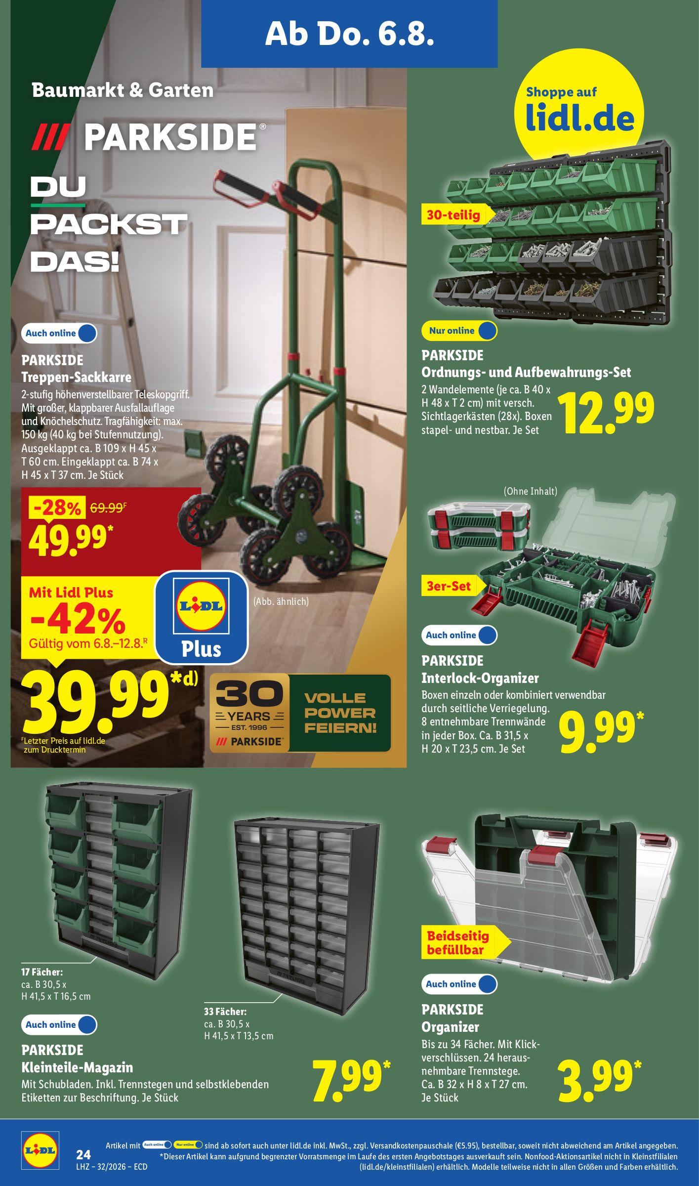 lidl - Lidl - Nonfood Prospekt nächste Woche – von Montag 03.08.2026 bis Samstag 08.08.2026 - page: 18