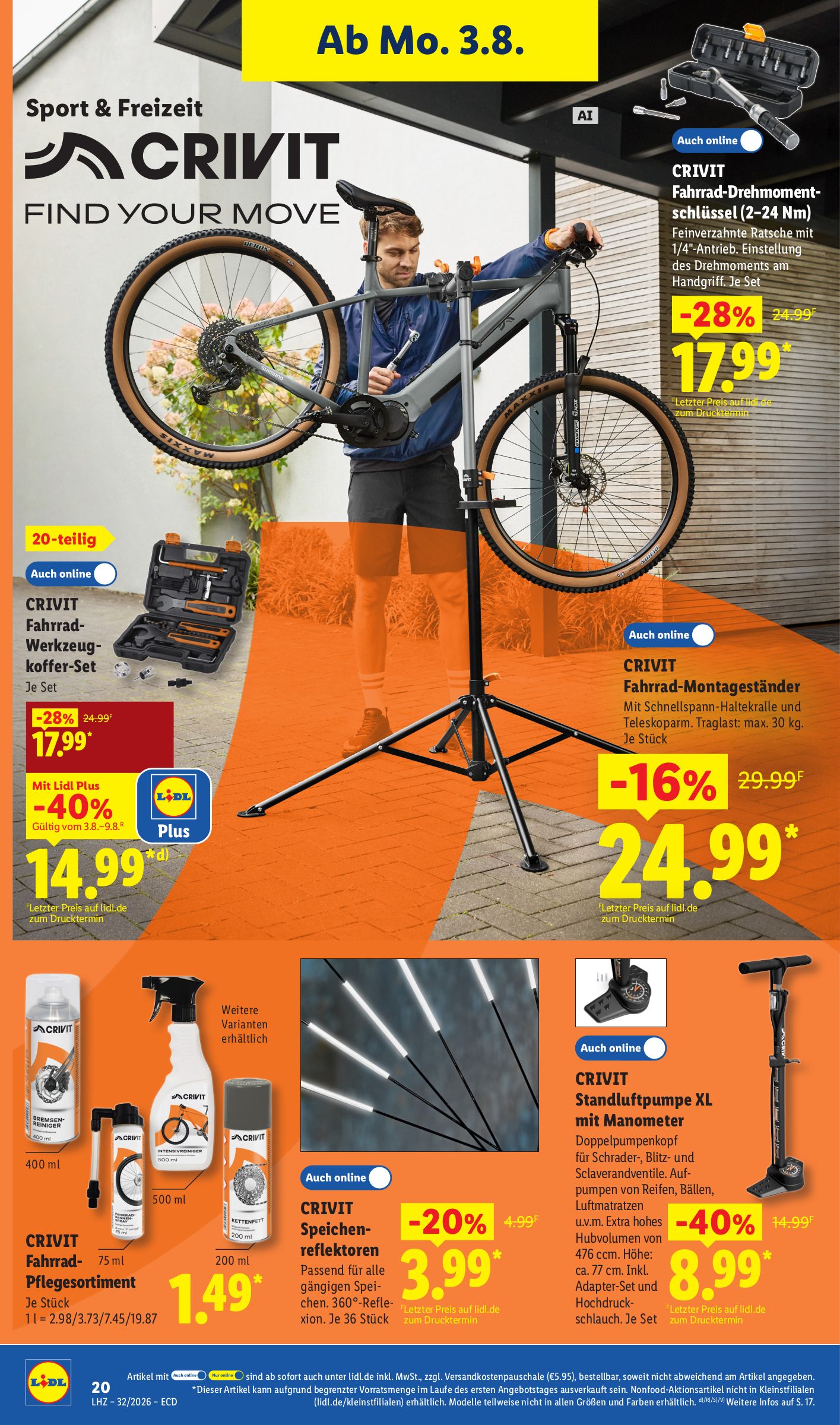 lidl - Lidl - Nonfood Prospekt nächste Woche – von Montag 03.08.2026 bis Samstag 08.08.2026 - page: 14